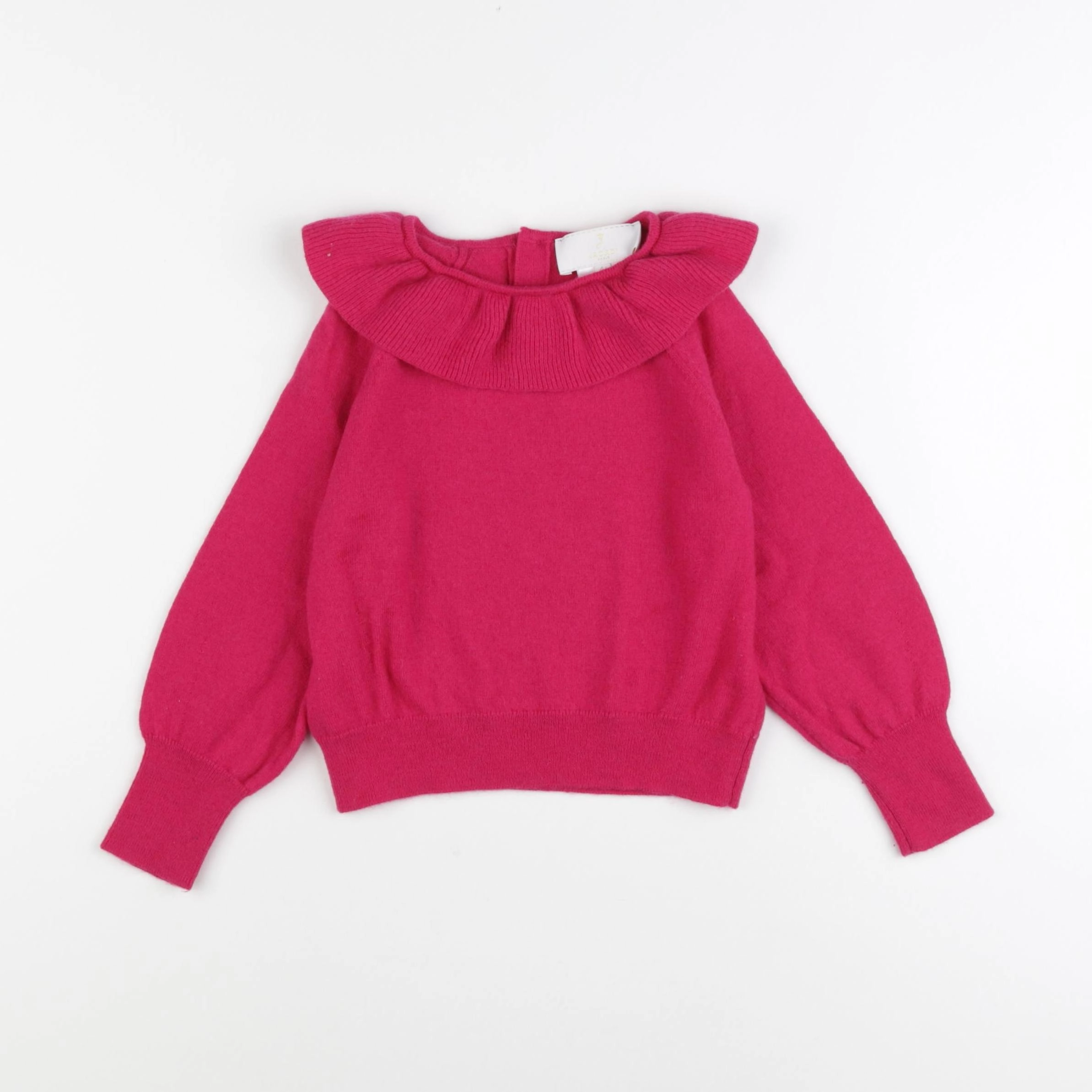 Jacadi - pull rose - 4 ans