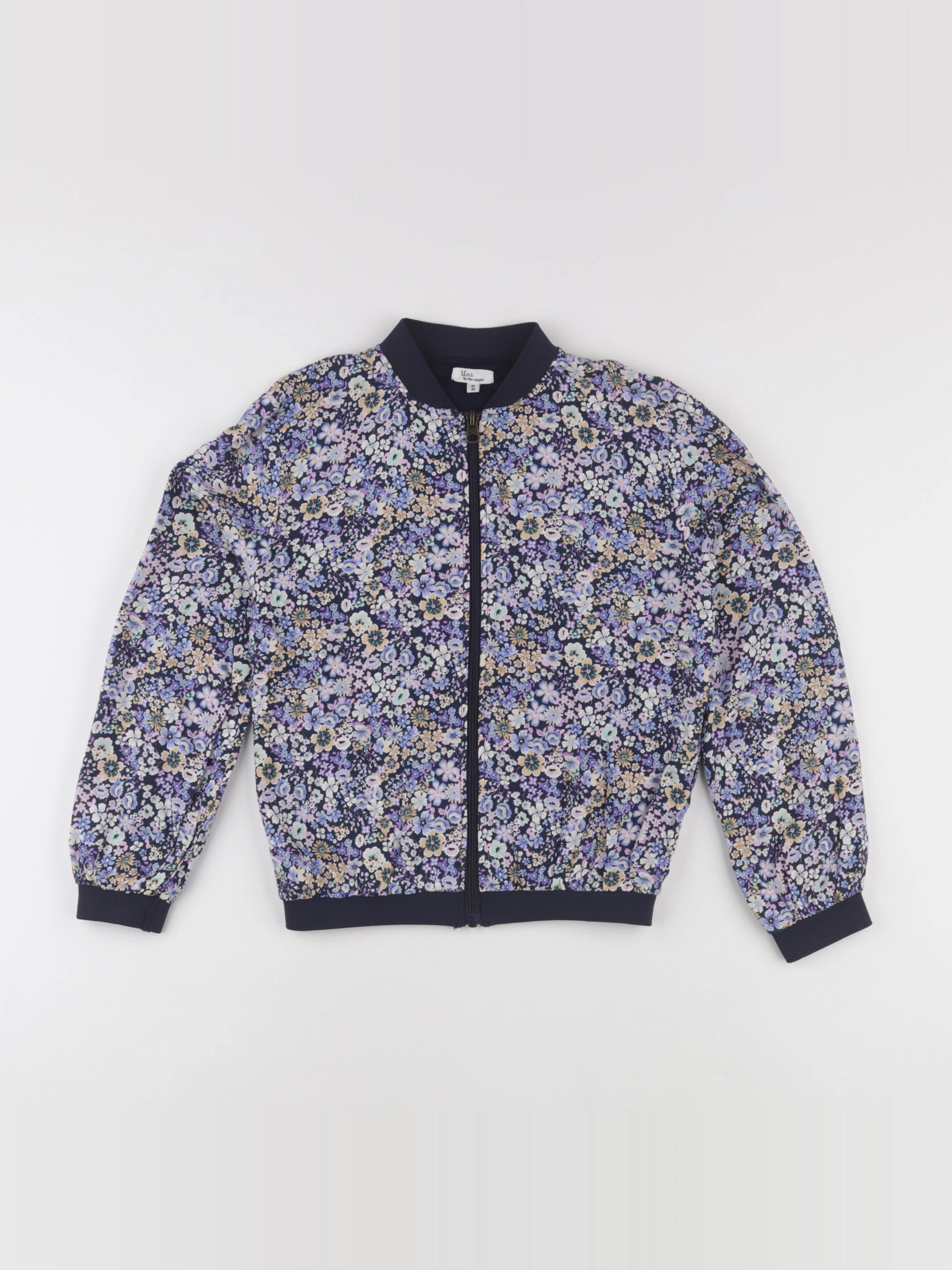 Little Cigogne - veste multicolore - 10 ans