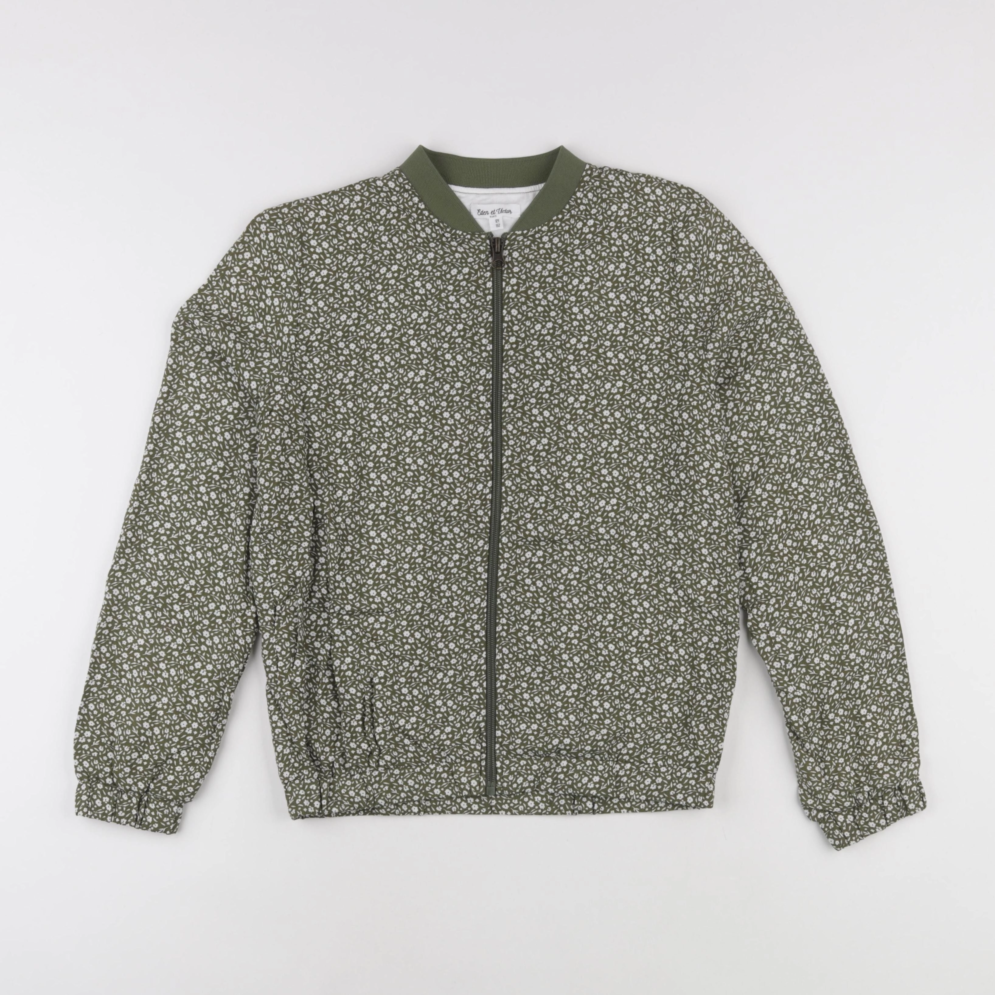 Little Cigogne - veste vert - 12 ans
