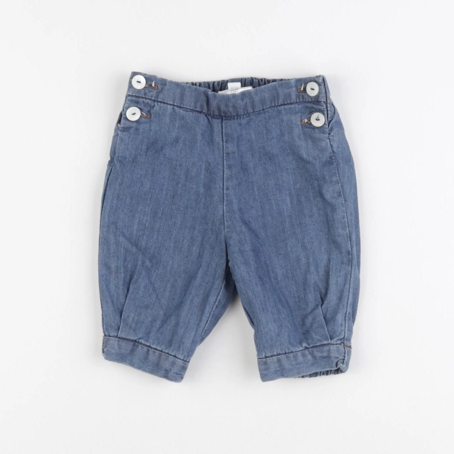 Jacadi - jean bleu - 1 mois