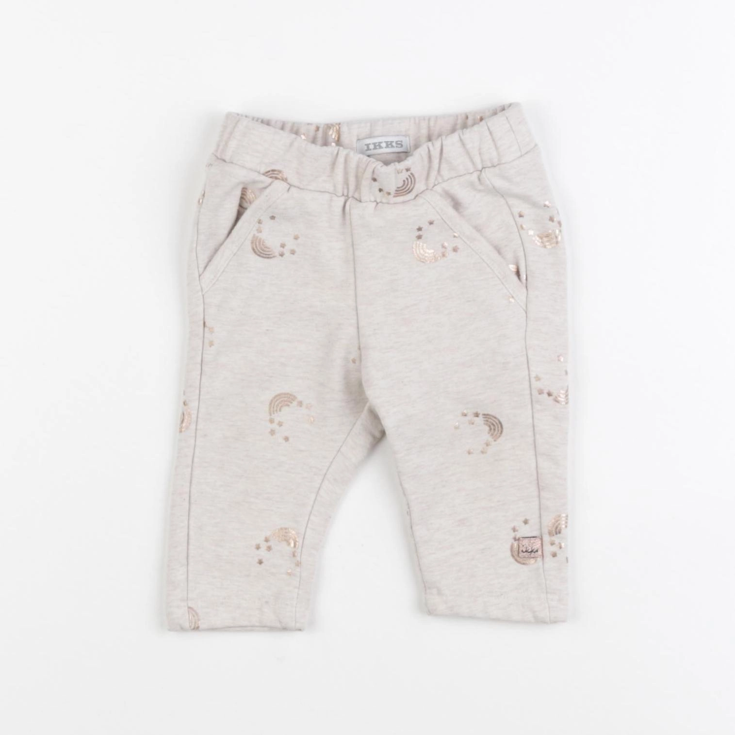 IKKS - jogging beige - 3 mois