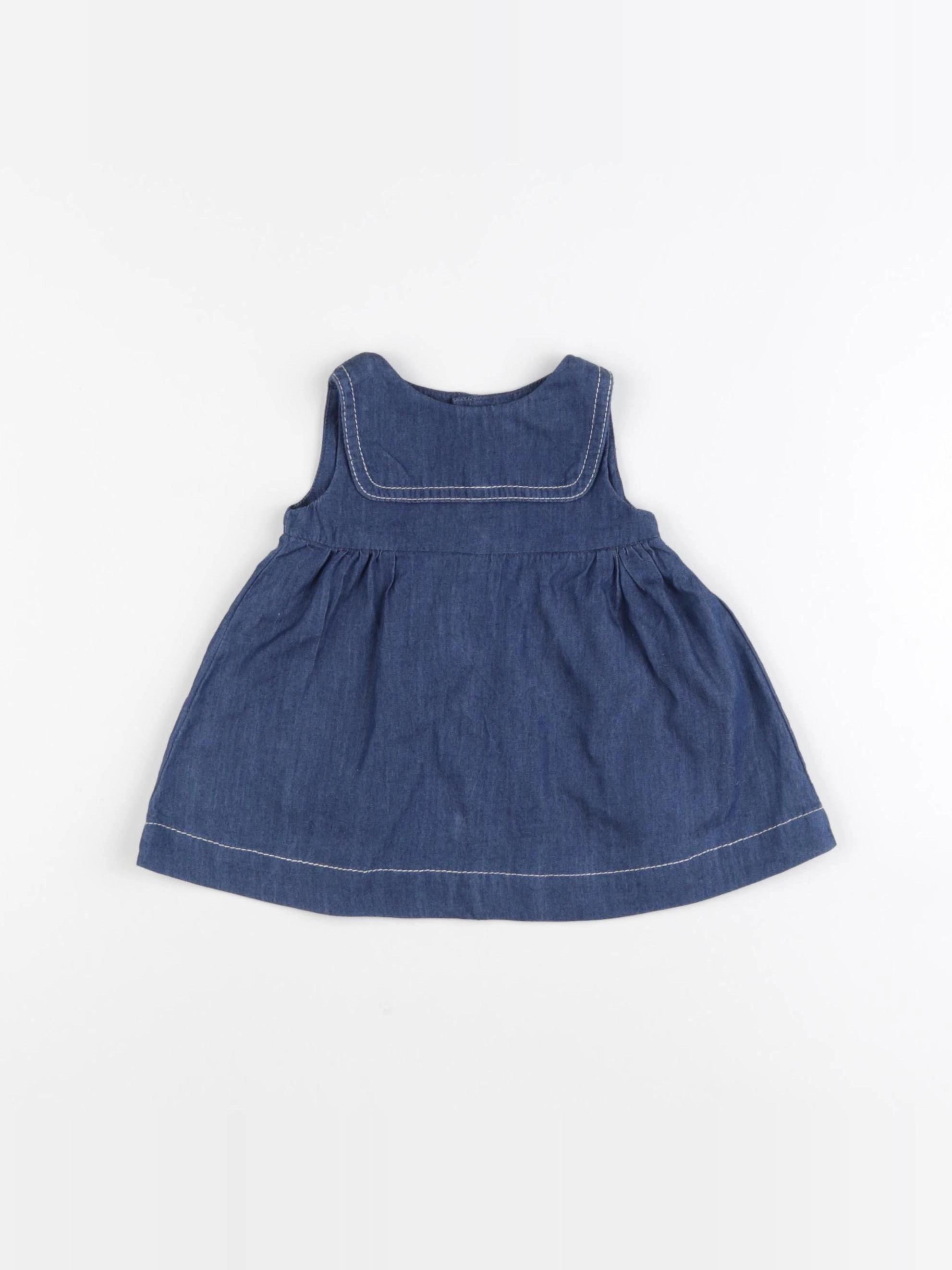 Jacadi - robe bleu - 1 mois
