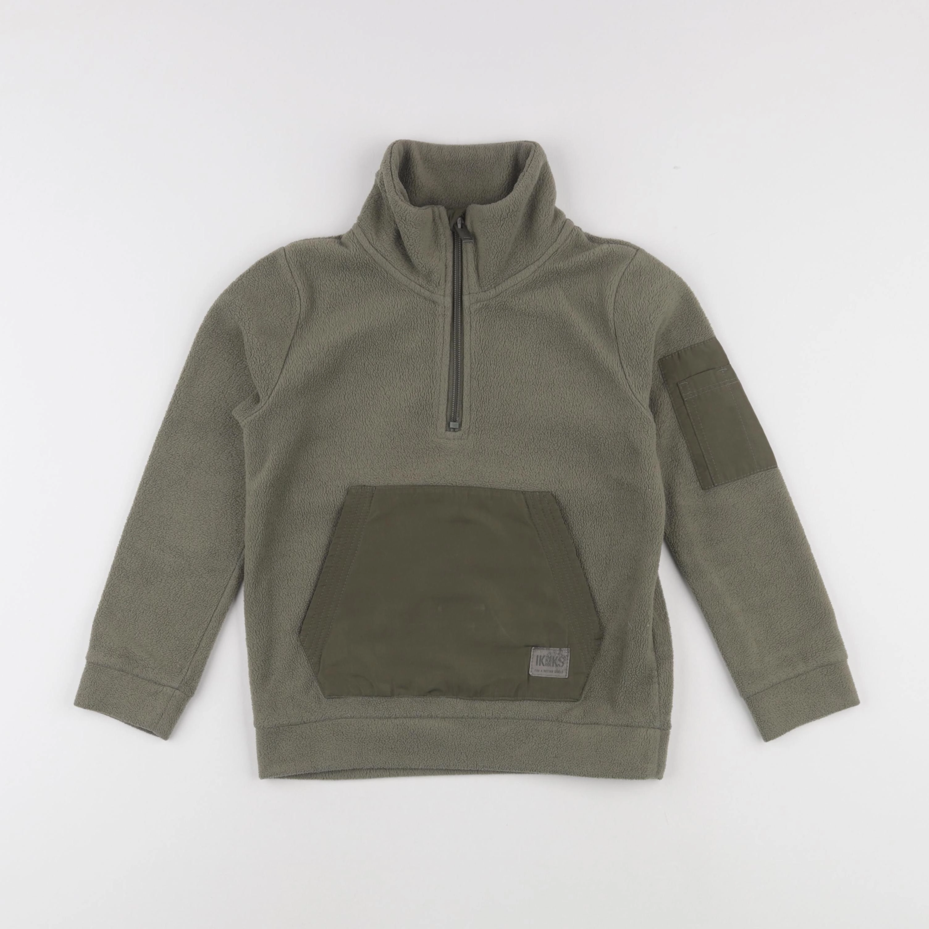 IKKS - polaire vert - 6 ans