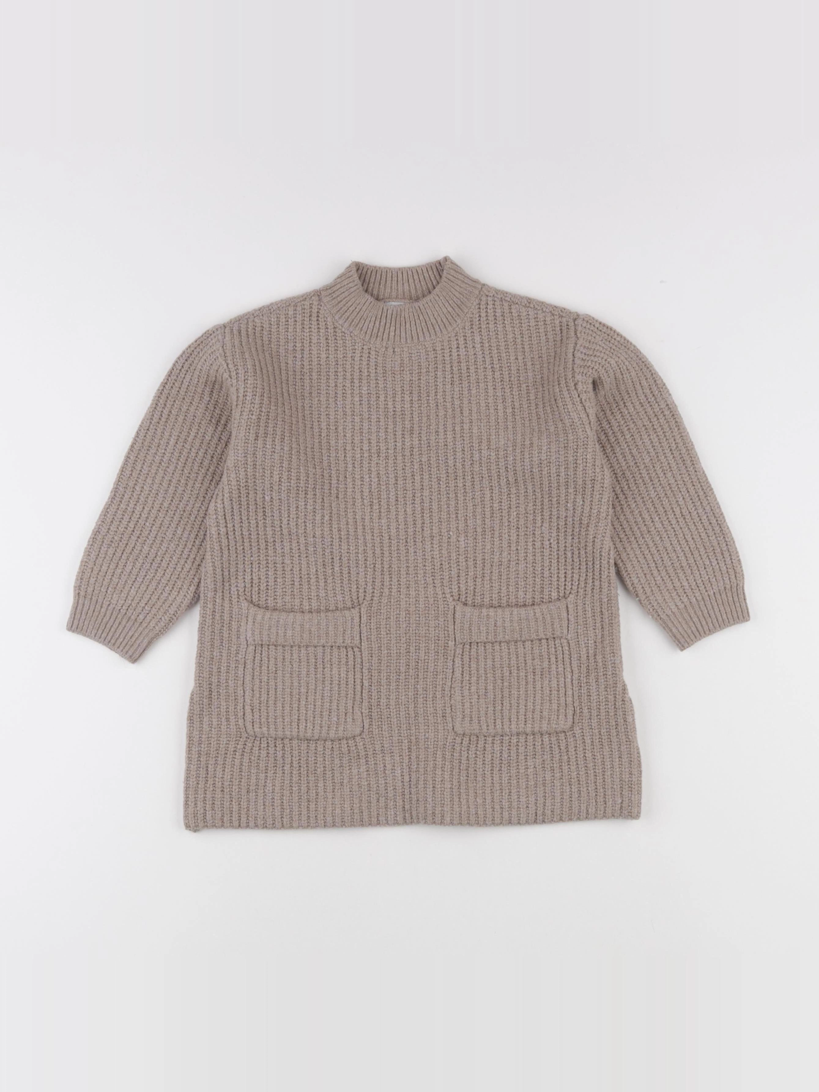 Zara - robe beige - 2/3 ans