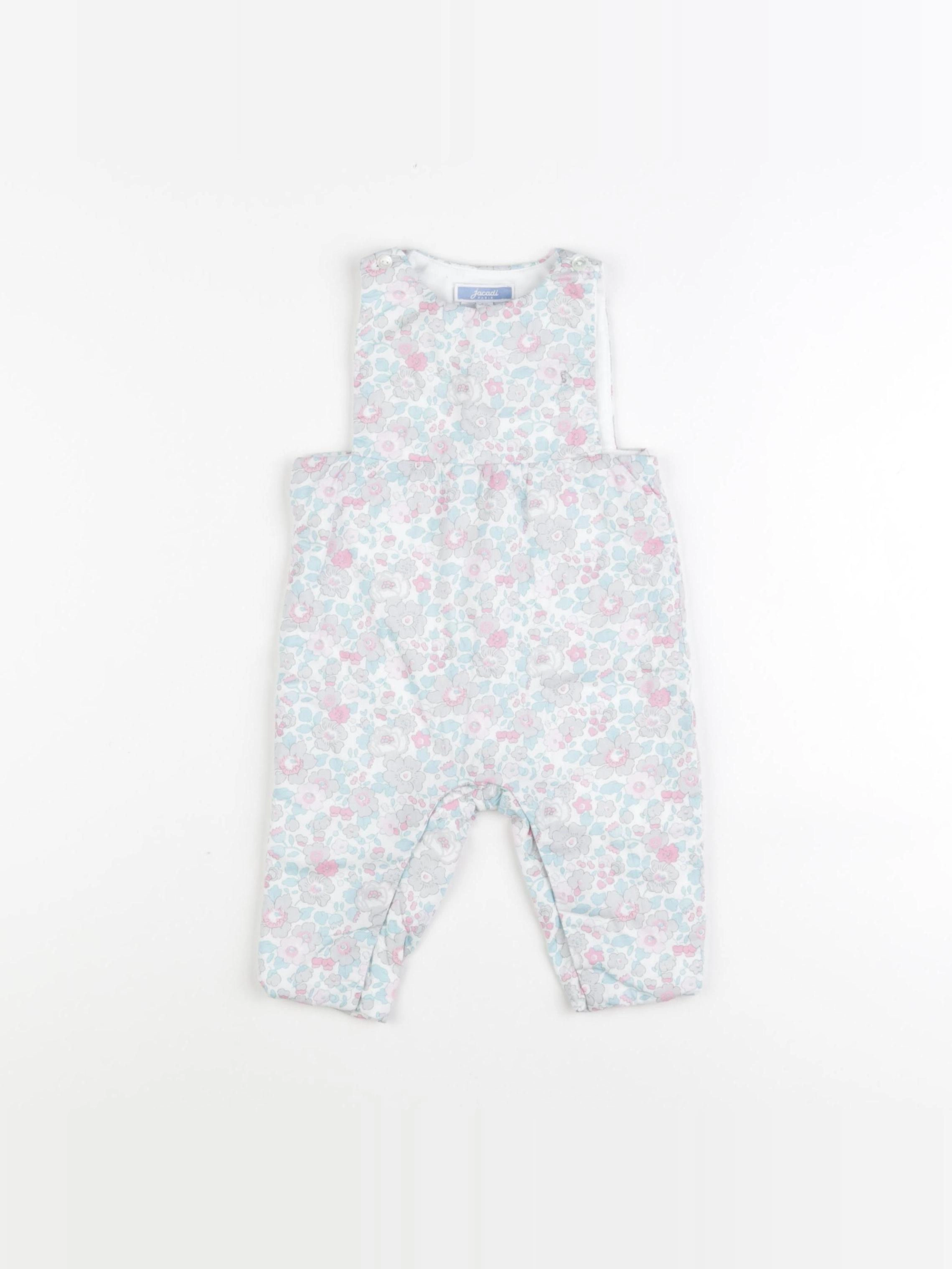 Jacadi - combinaison liberty multicolore - 6 mois