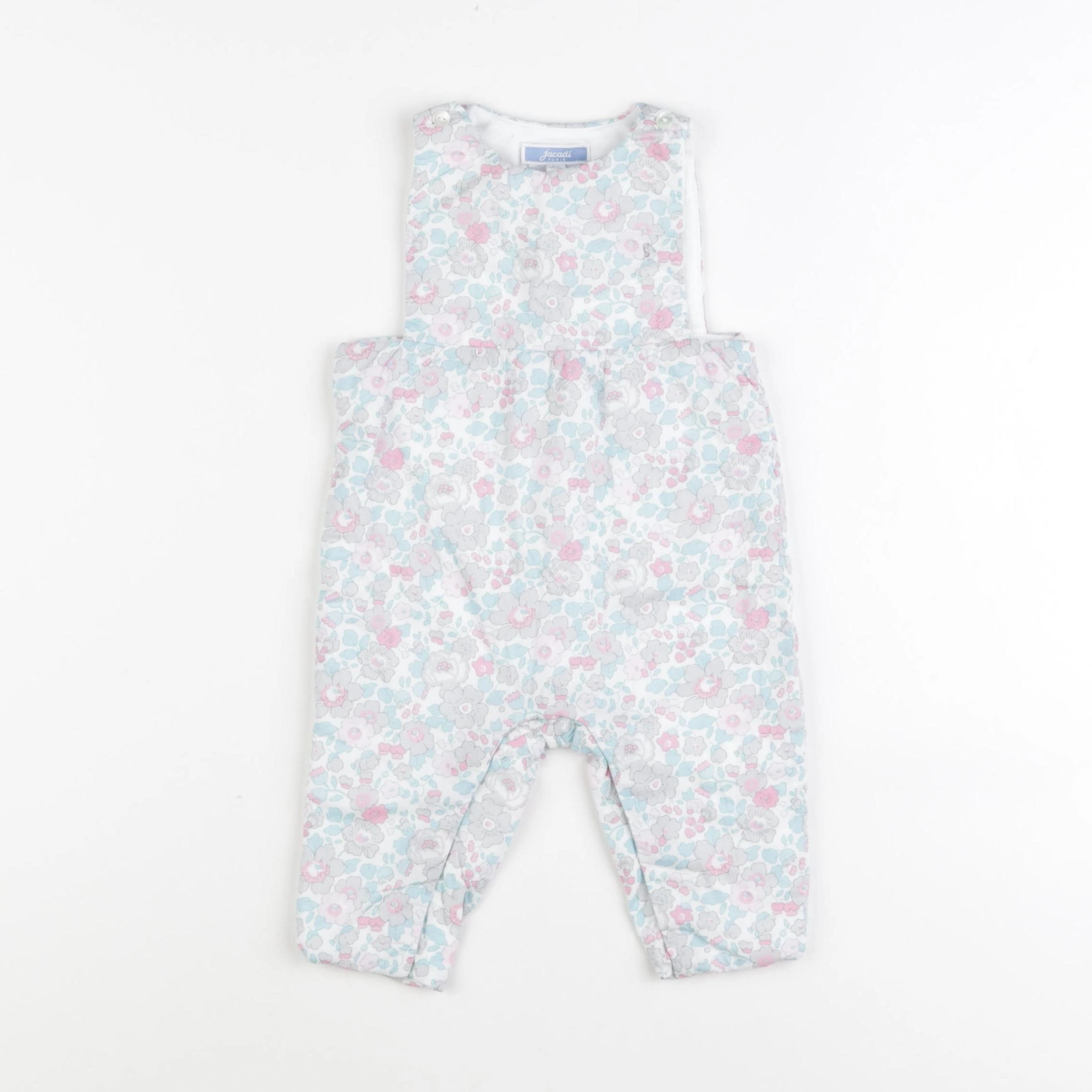 Jacadi - combinaison liberty multicolore - 6 mois