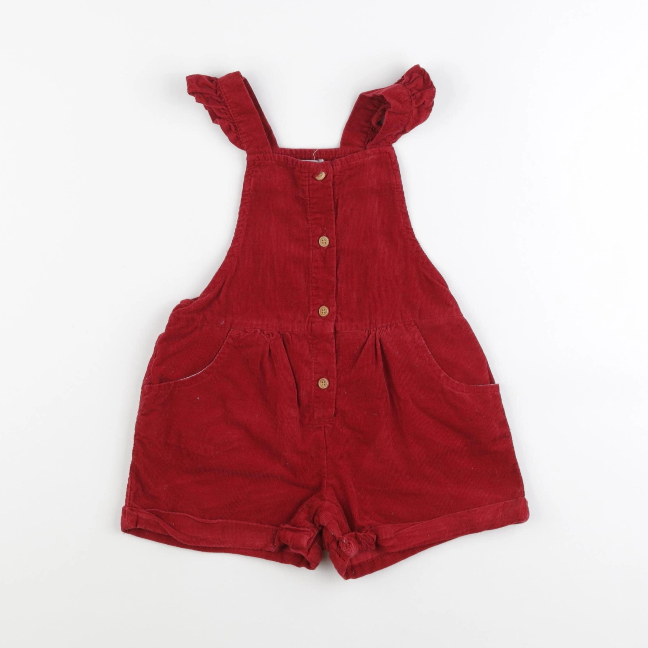 Boutchou - salopette rouge - 3 mois