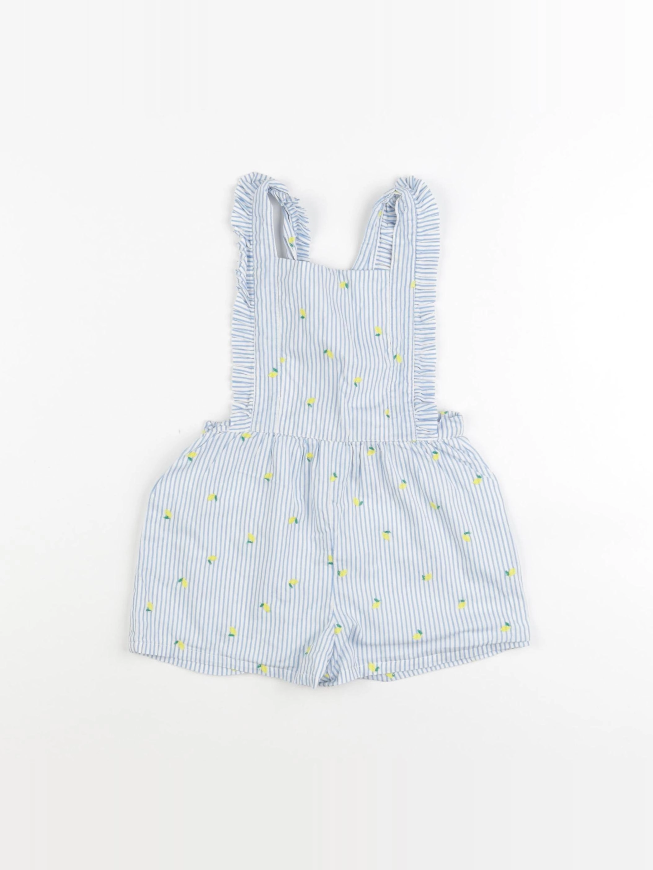 Boutchou - combinaison blanc, bleu - 24 mois