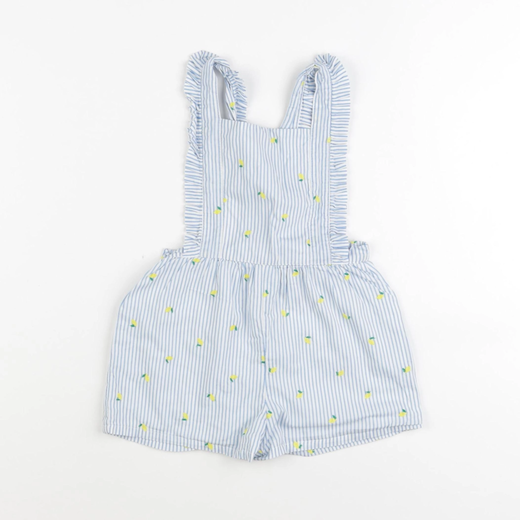 Boutchou - combinaison blanc, bleu - 24 mois