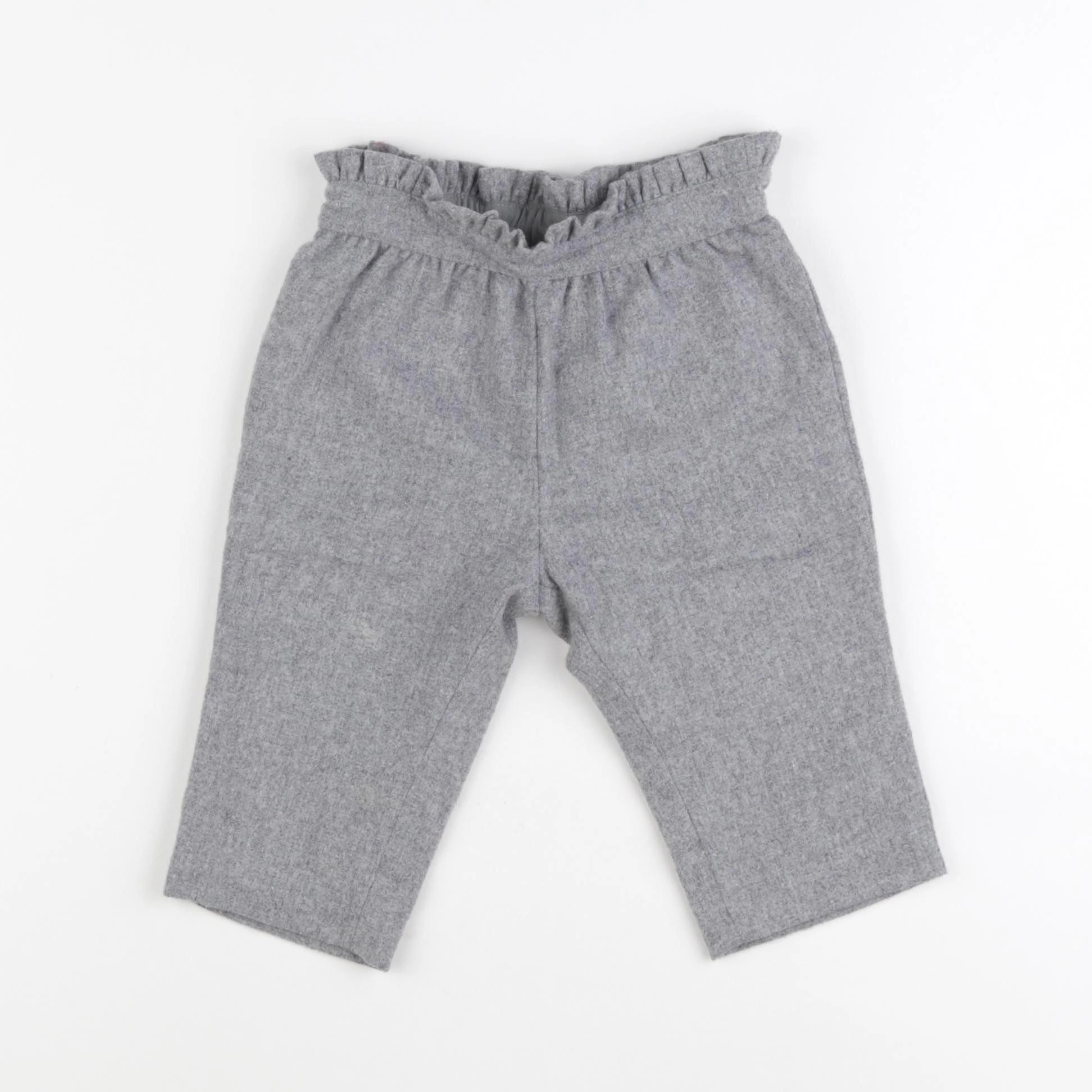Jacadi - pantalon gris - 12 mois