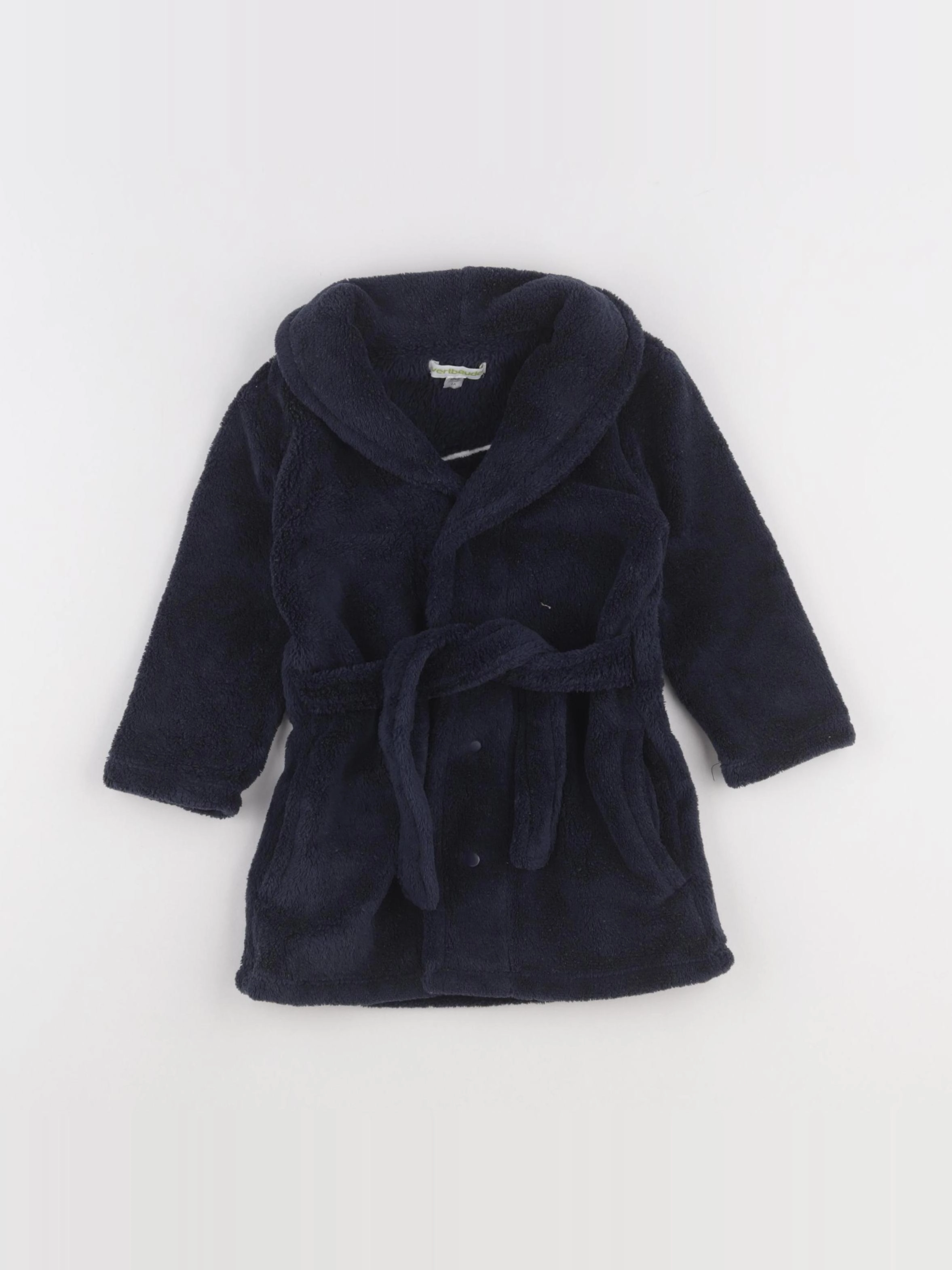 Vertbaudet - robe de chambre bleu - 2 ans