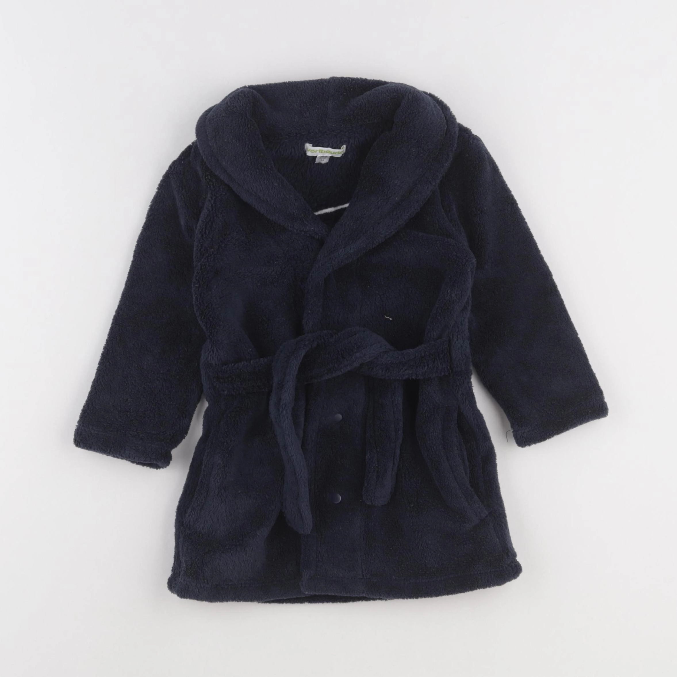 Vertbaudet - robe de chambre bleu - 2 ans