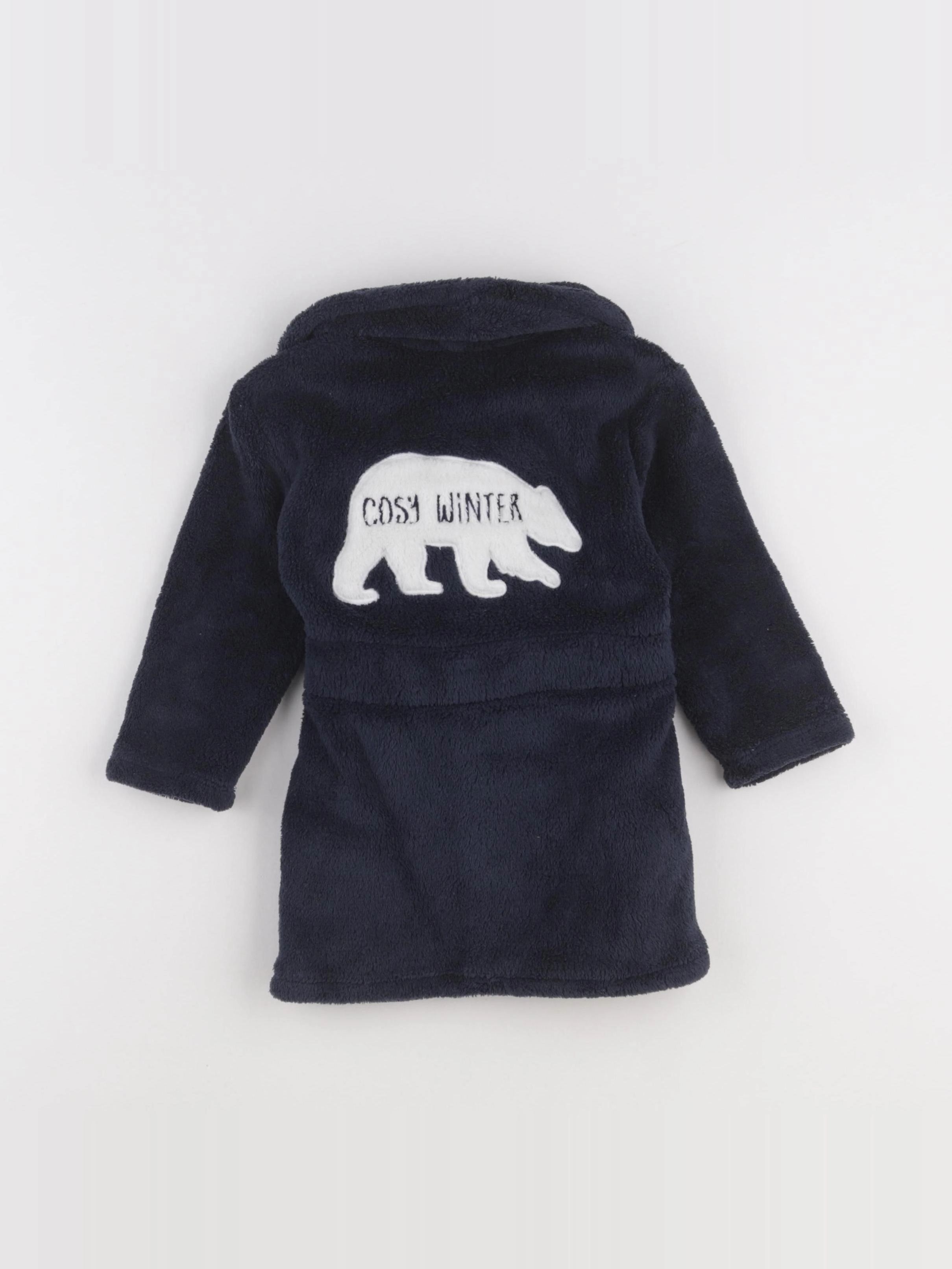 Vertbaudet - robe de chambre bleu - 2 ans