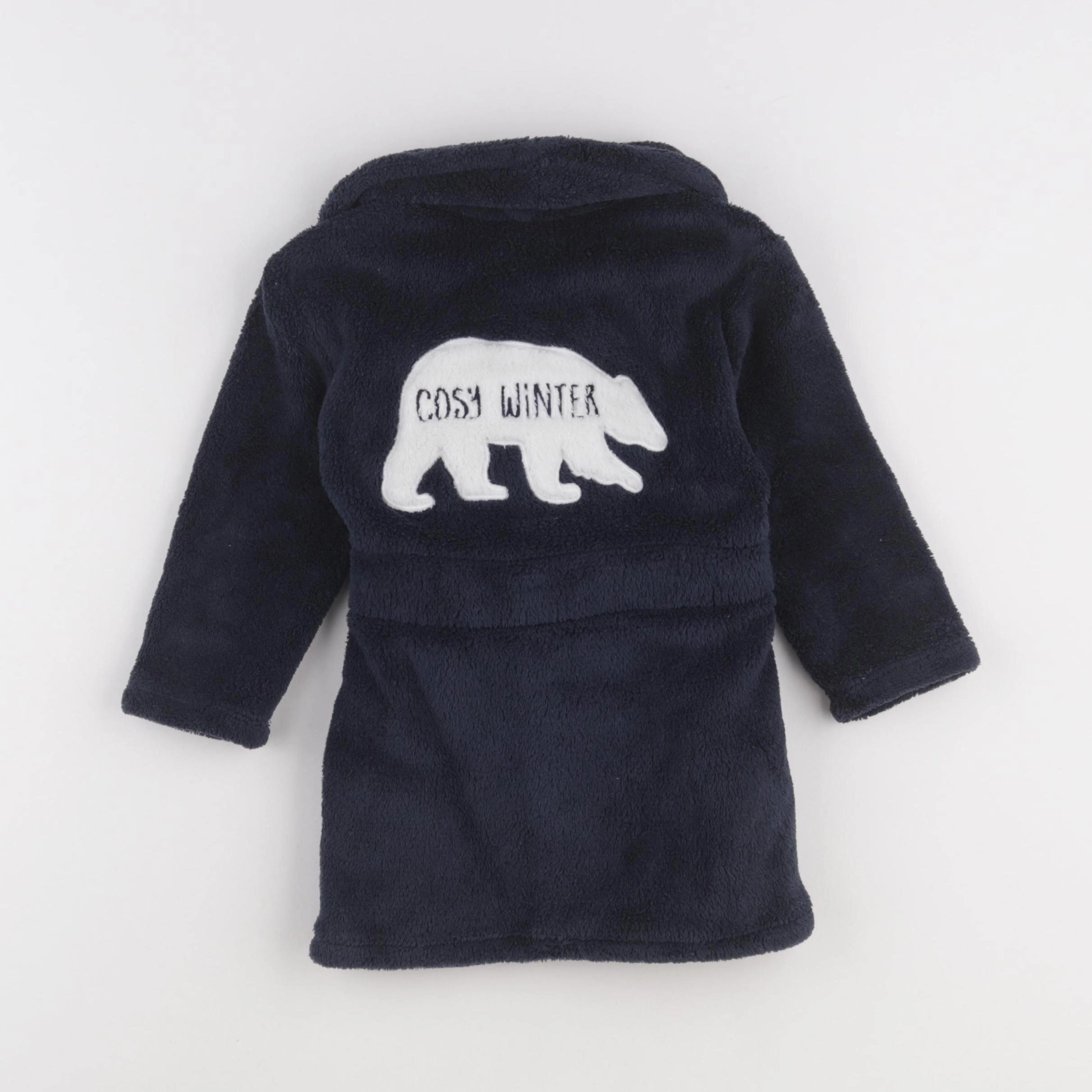 Vertbaudet - robe de chambre bleu - 2 ans