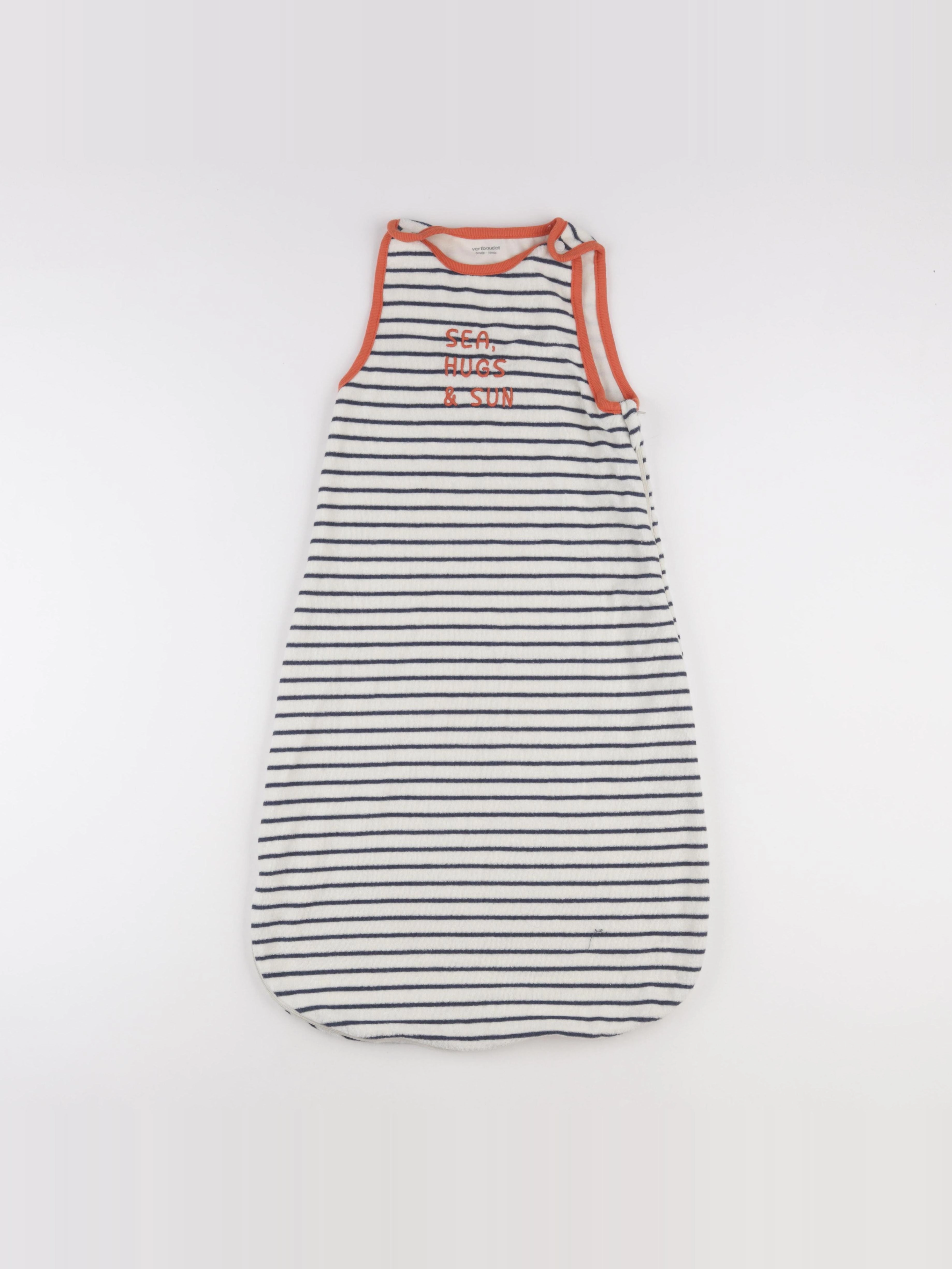 Vertbaudet - gigoteuse bleu - 6/18 mois