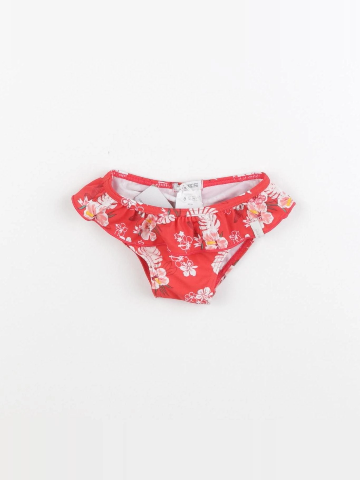 IKKS - maillot de bain rouge - 6 mois