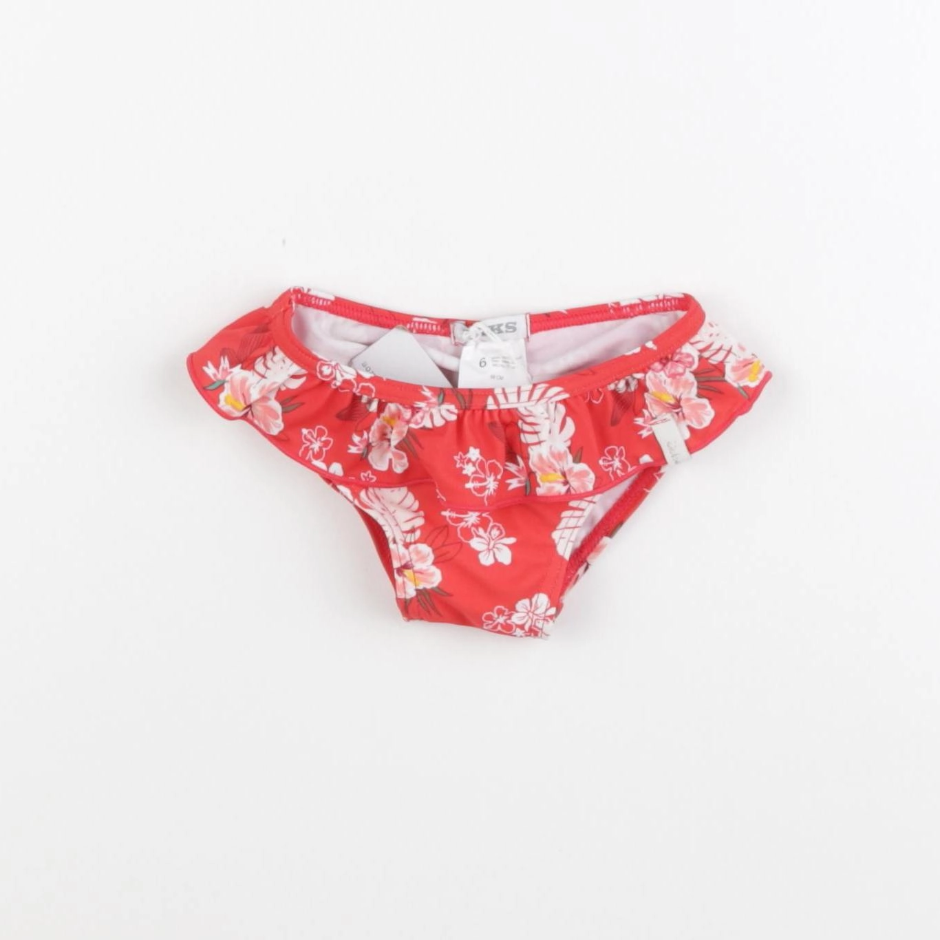 IKKS - maillot de bain rouge - 6 mois