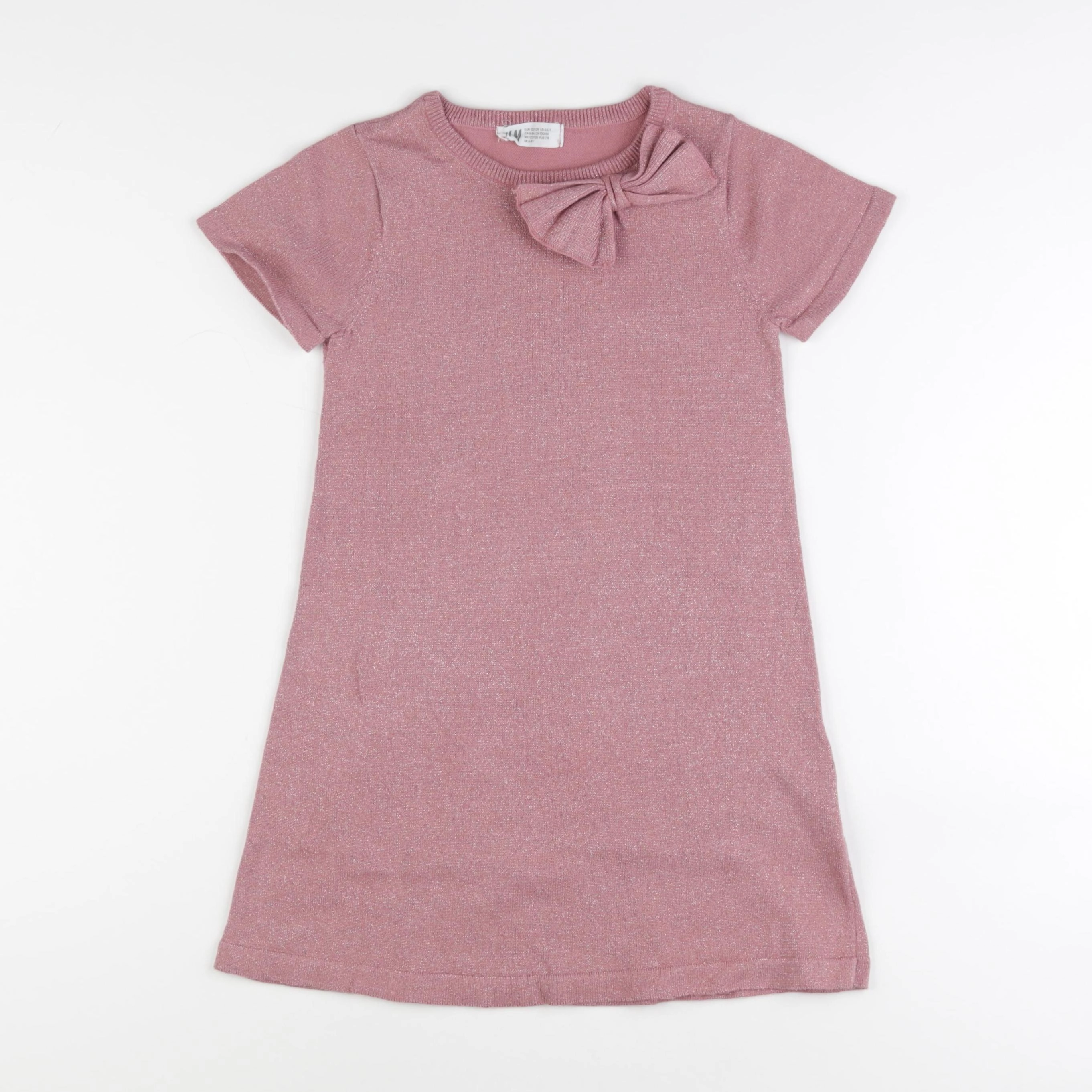 H&M - robe rose - 6/8 ans