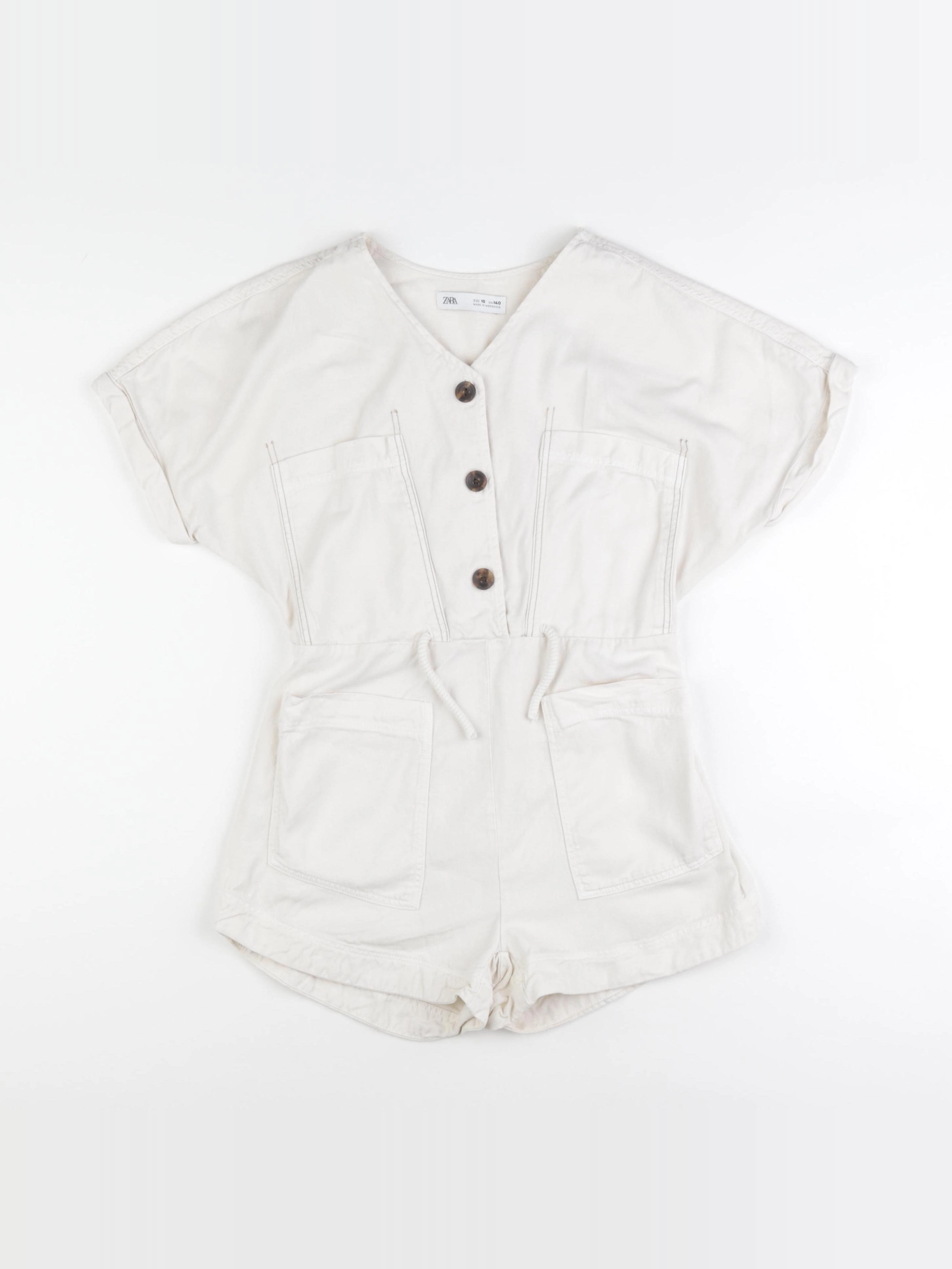 Zara - combinaison blanc - 10 ans