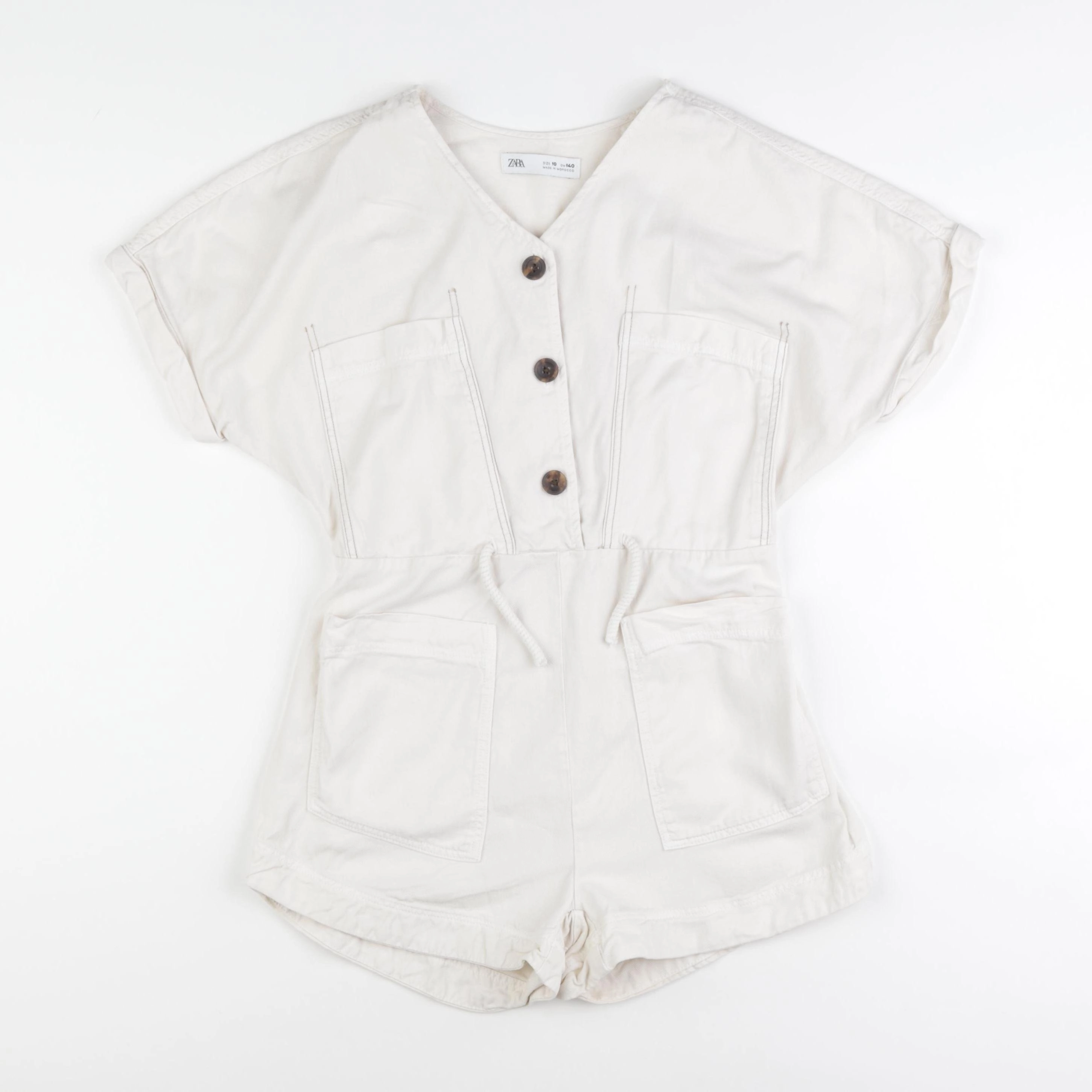 Zara - combinaison blanc - 10 ans
