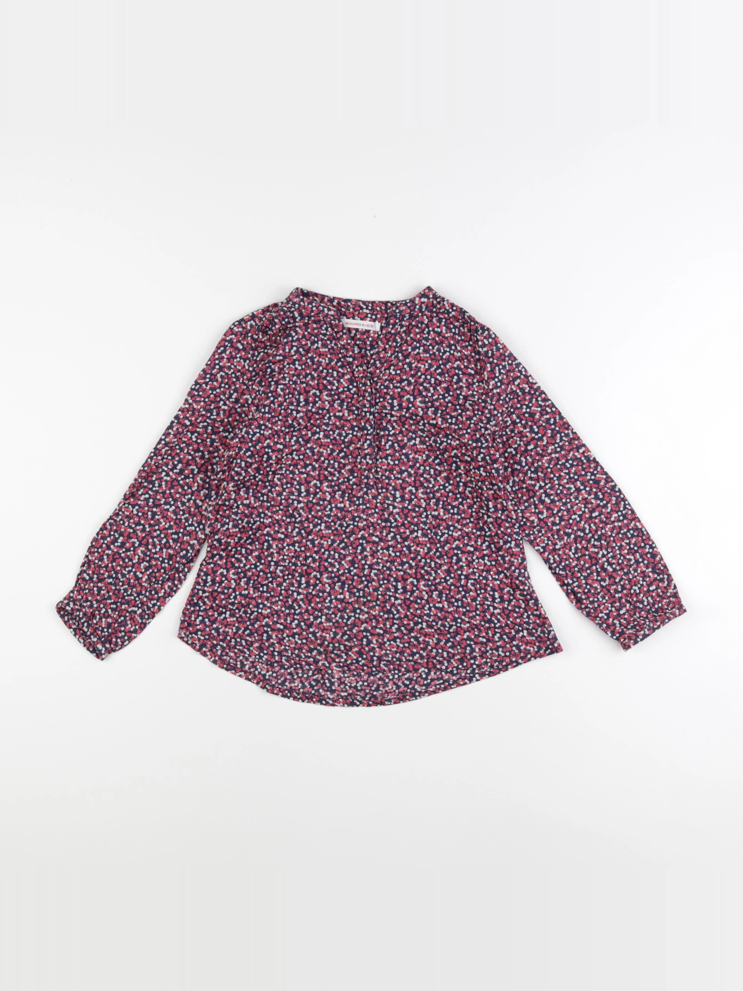 Monoprix - blouse multicolore - 5 ans