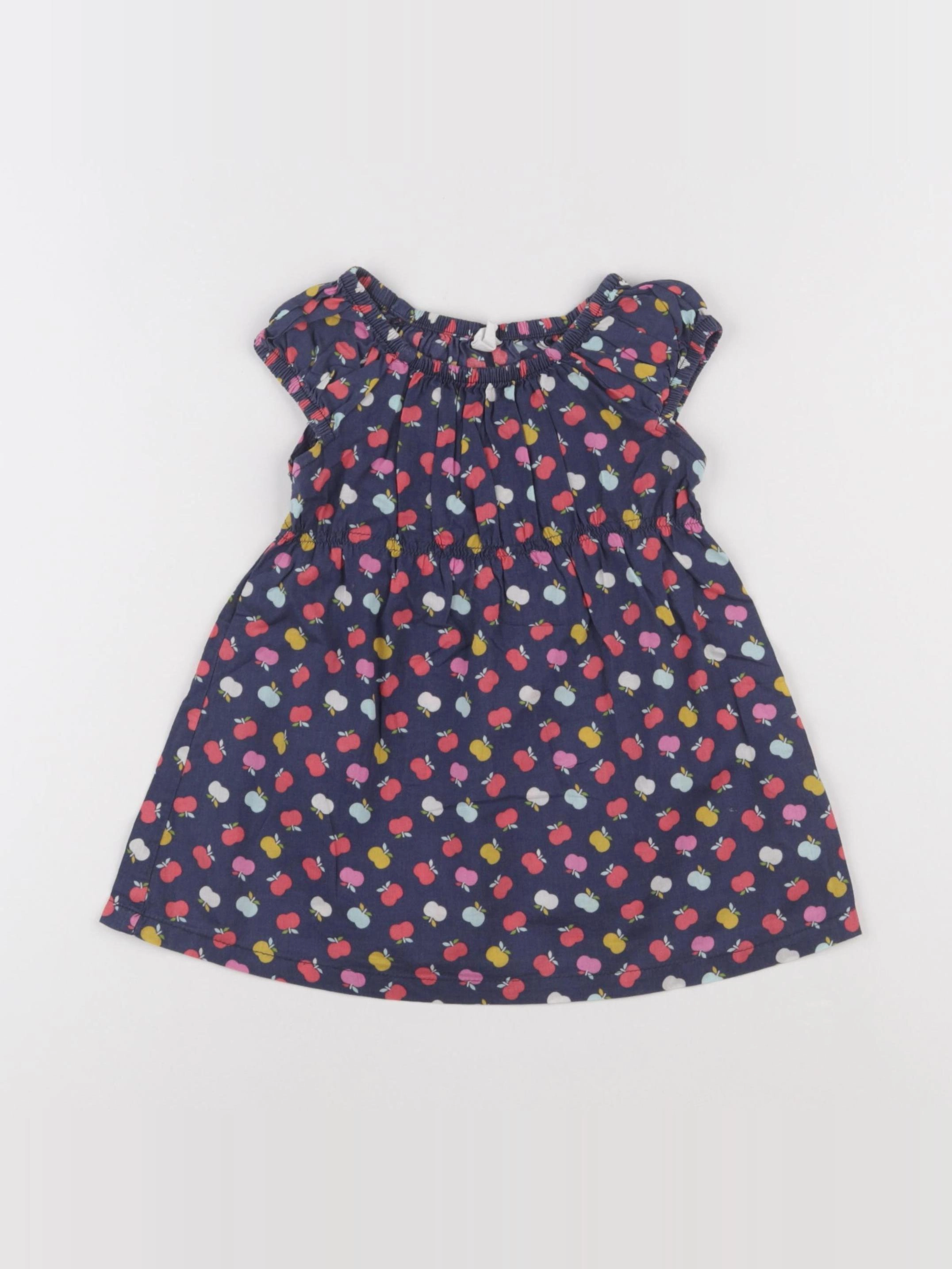 H&M - robe multicolore - 6/9 mois