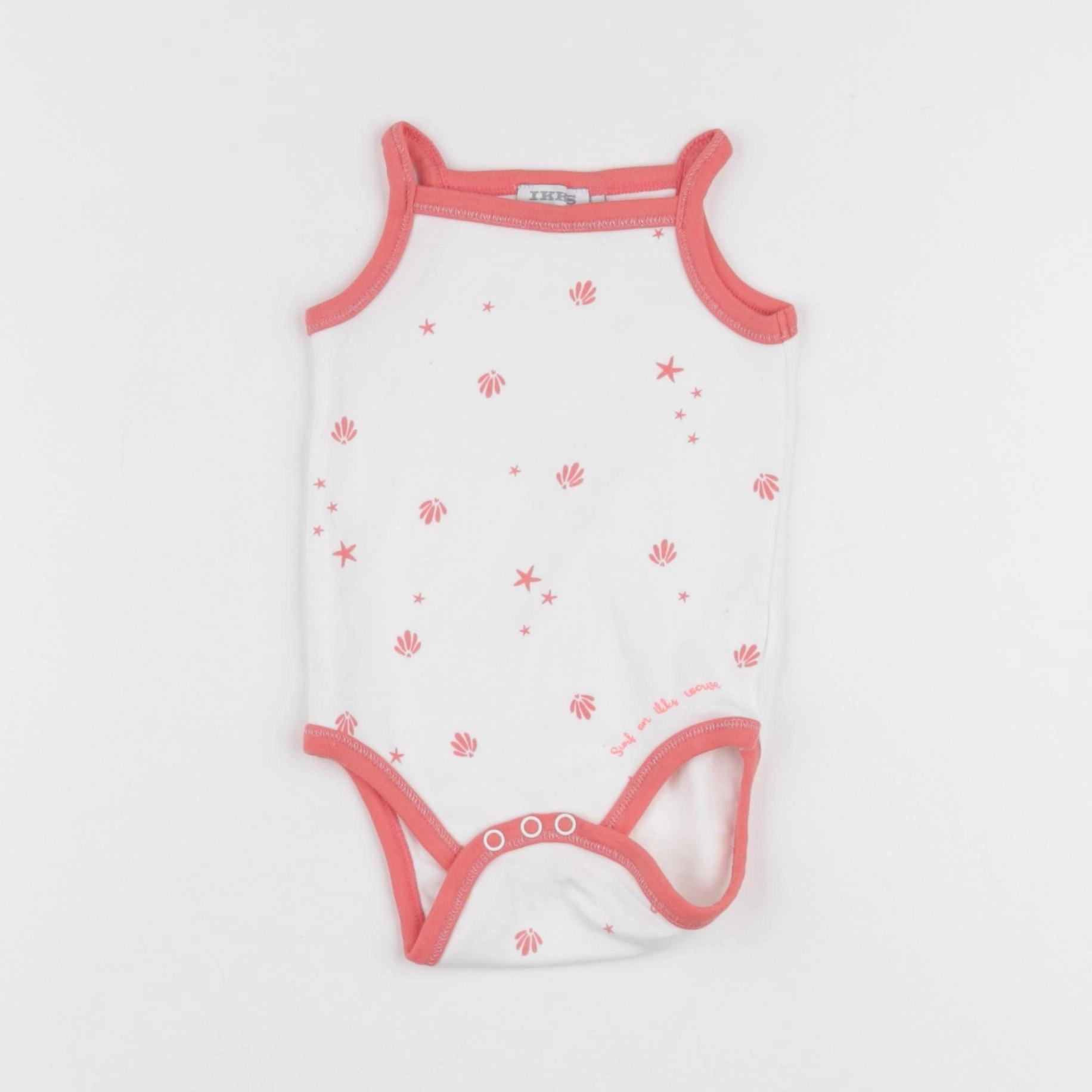 IKKS - body orange - 6 mois