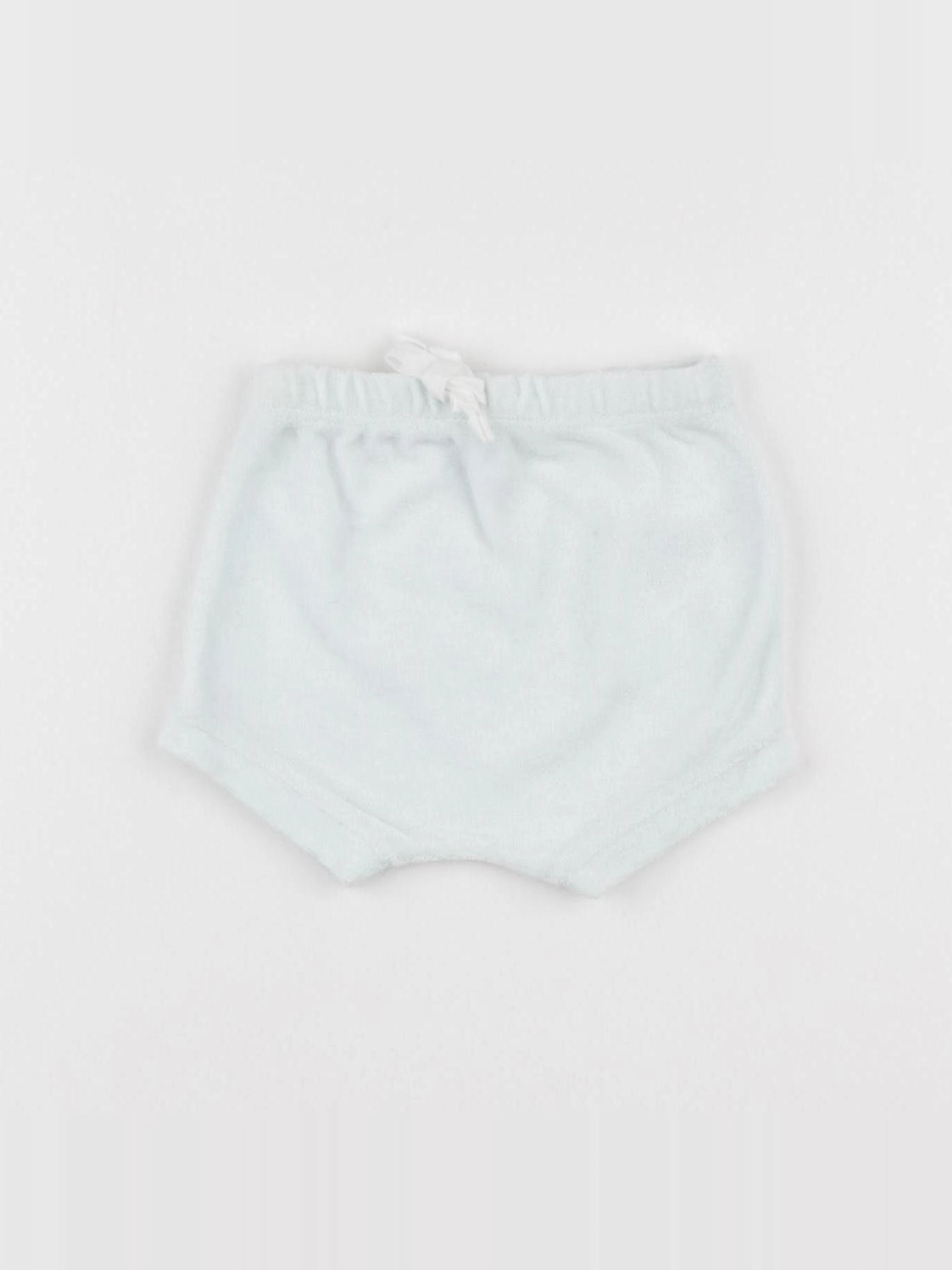 Petit Bateau - short éponge bleu - 1 mois
