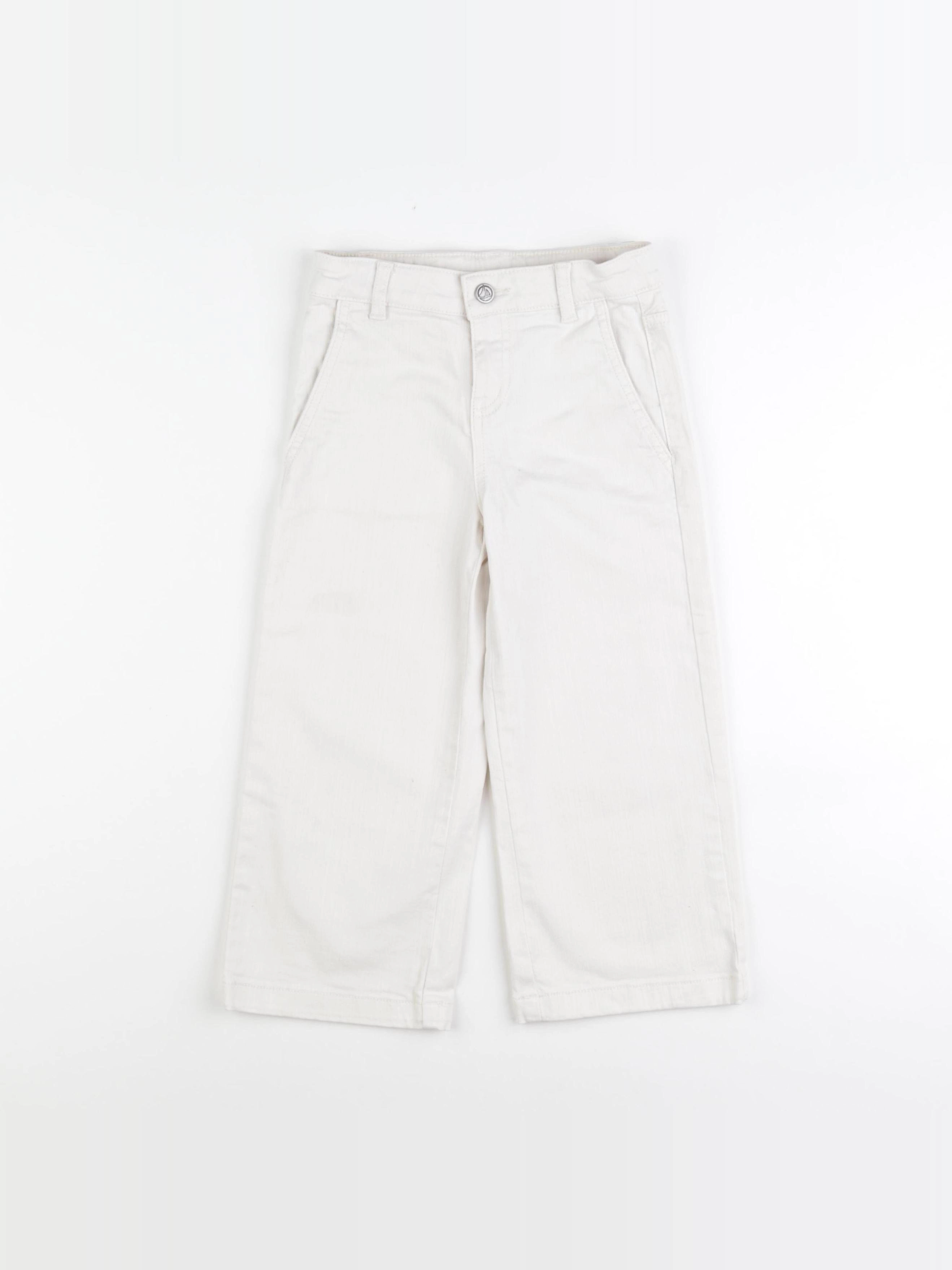 Petit Bateau - jean blanc - 5 ans