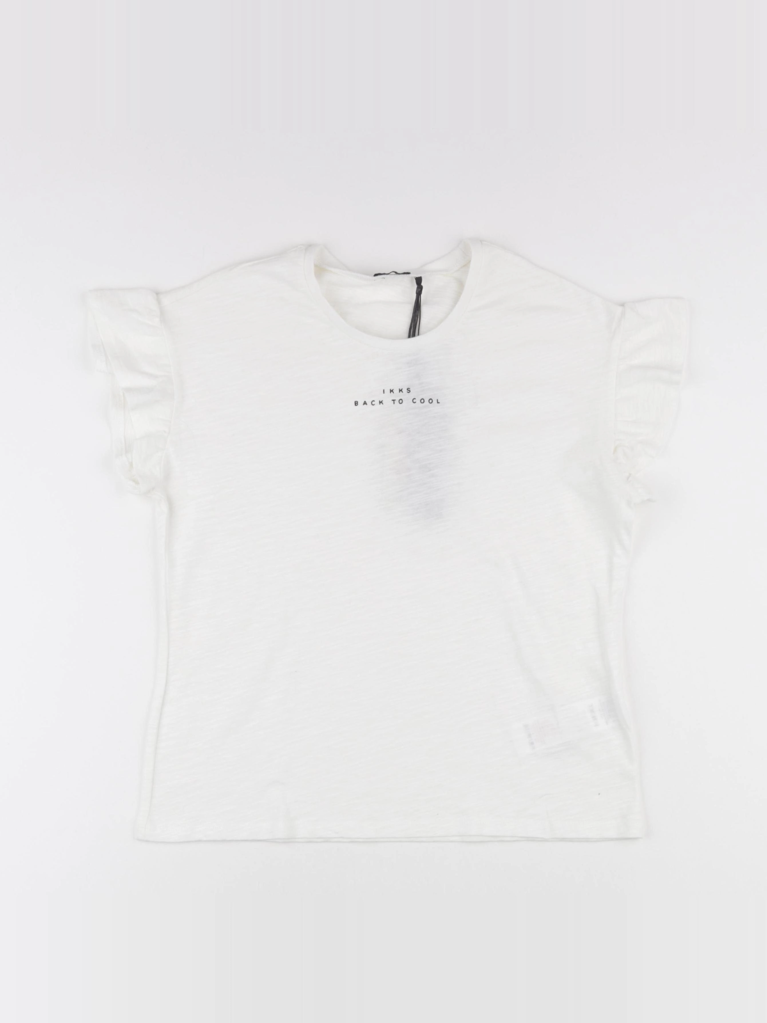 IKKS - tee-shirt blanc - 12 ans