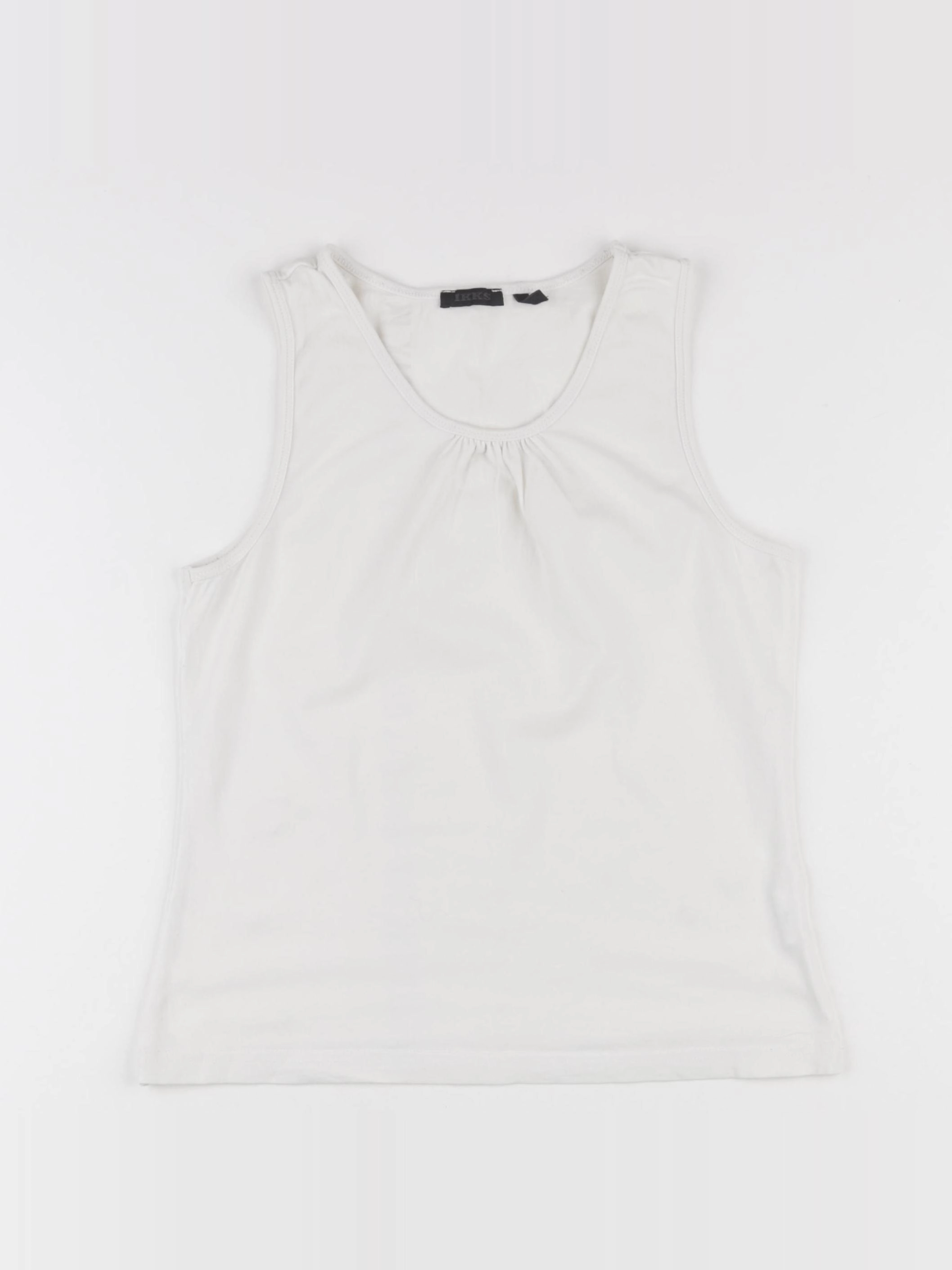 IKKS - débardeur blanc - 12 ans