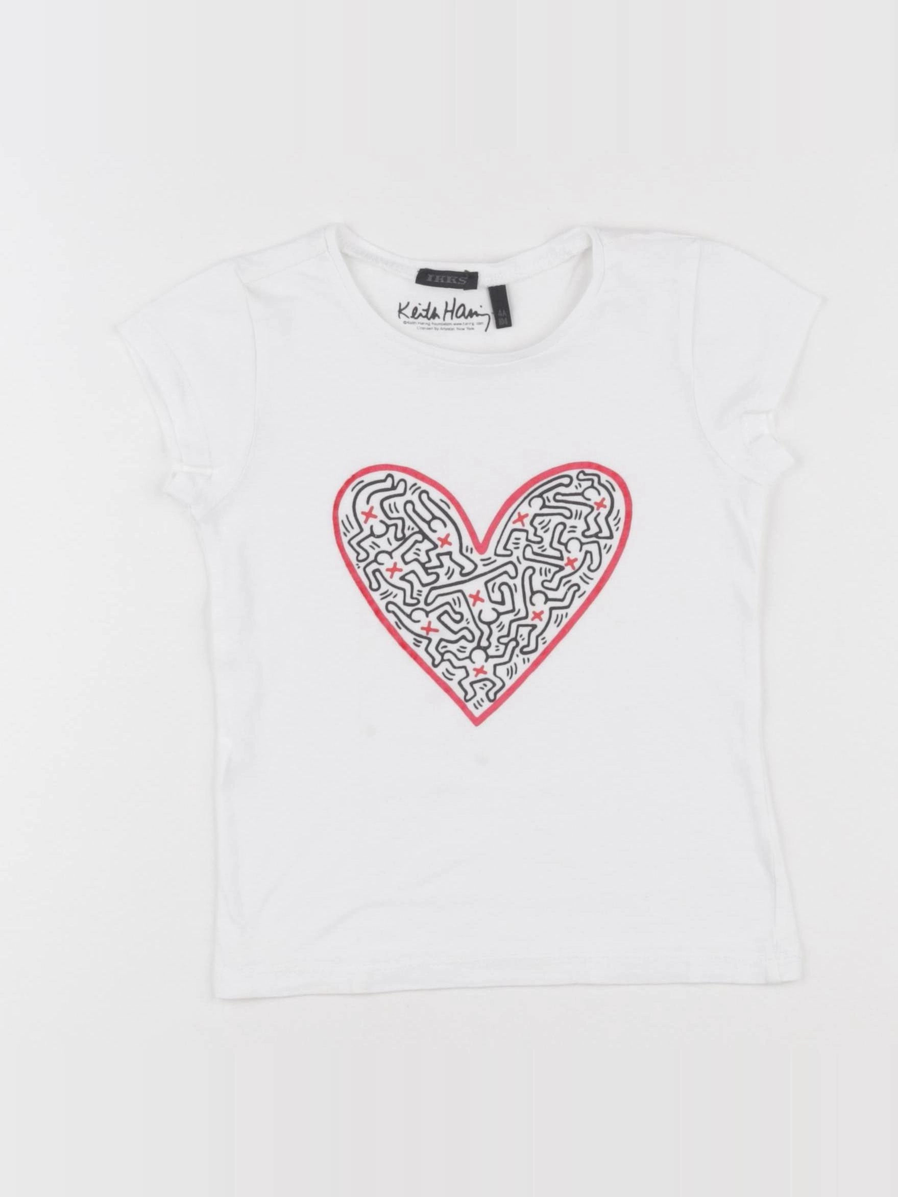 IKKS - tee-shirt multicolore - 4 ans