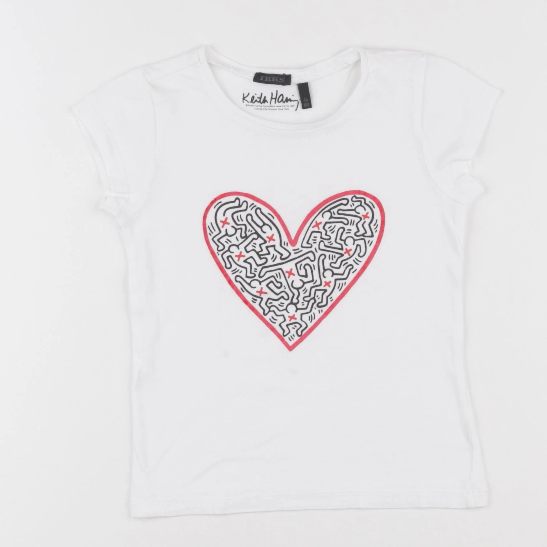 IKKS - tee-shirt multicolore - 4 ans