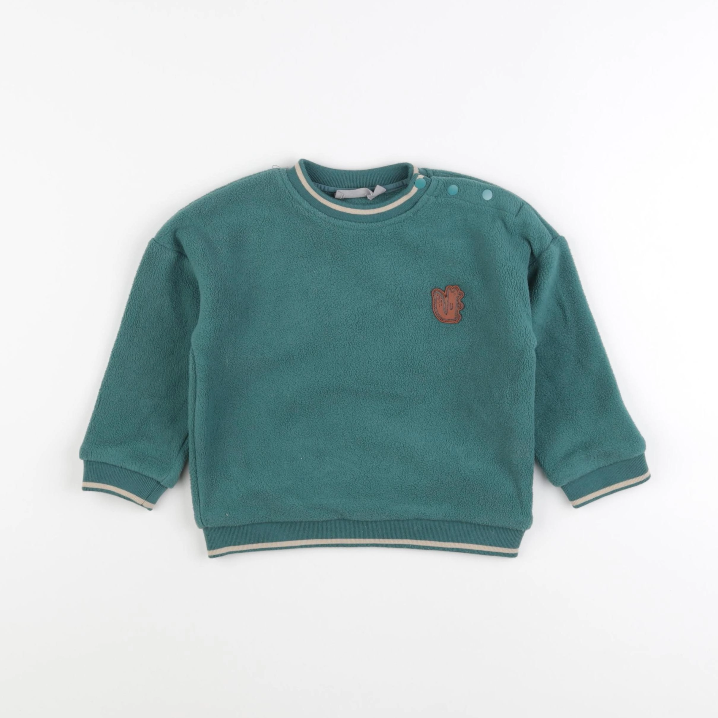 Boutchou - polaire vert - 24 mois