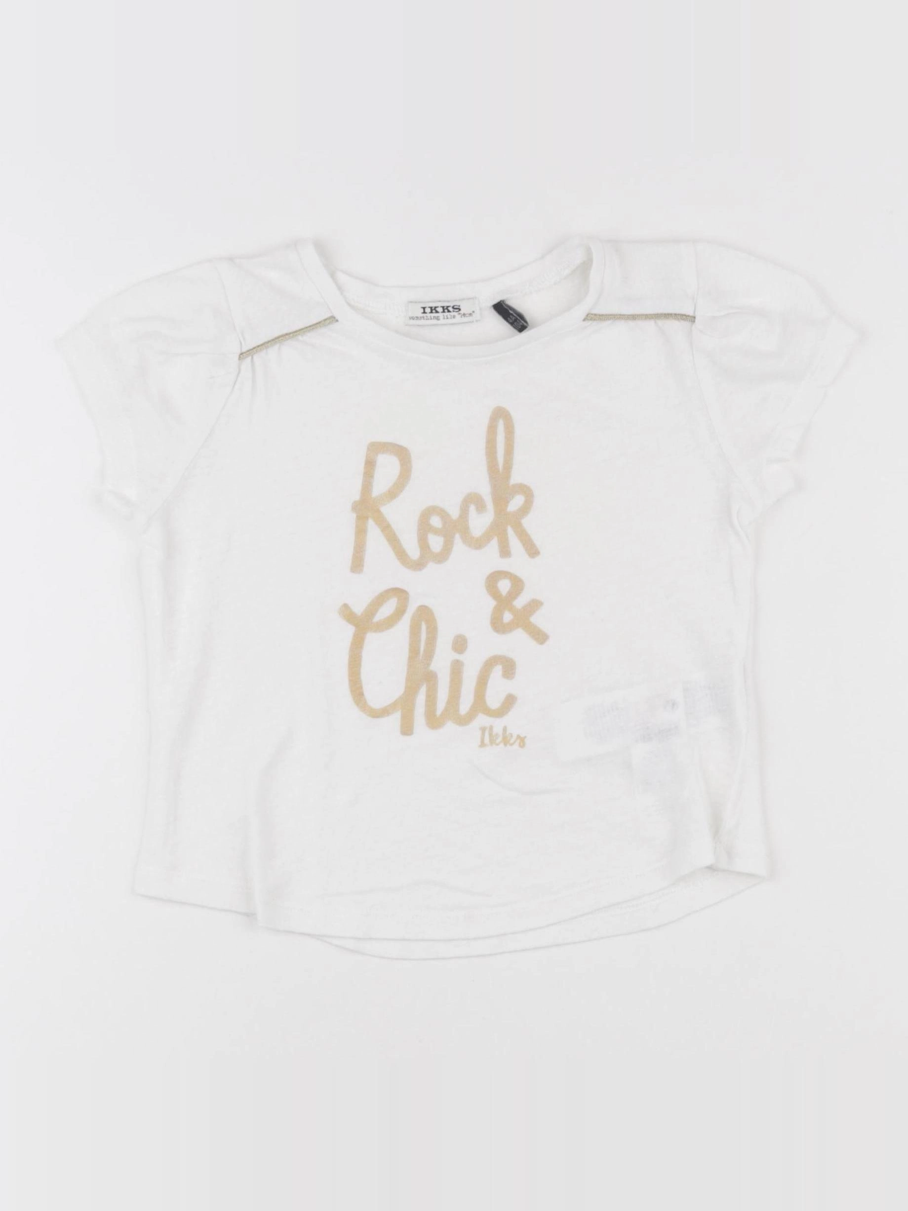 IKKS - tee-shirt multicolore - 4 ans