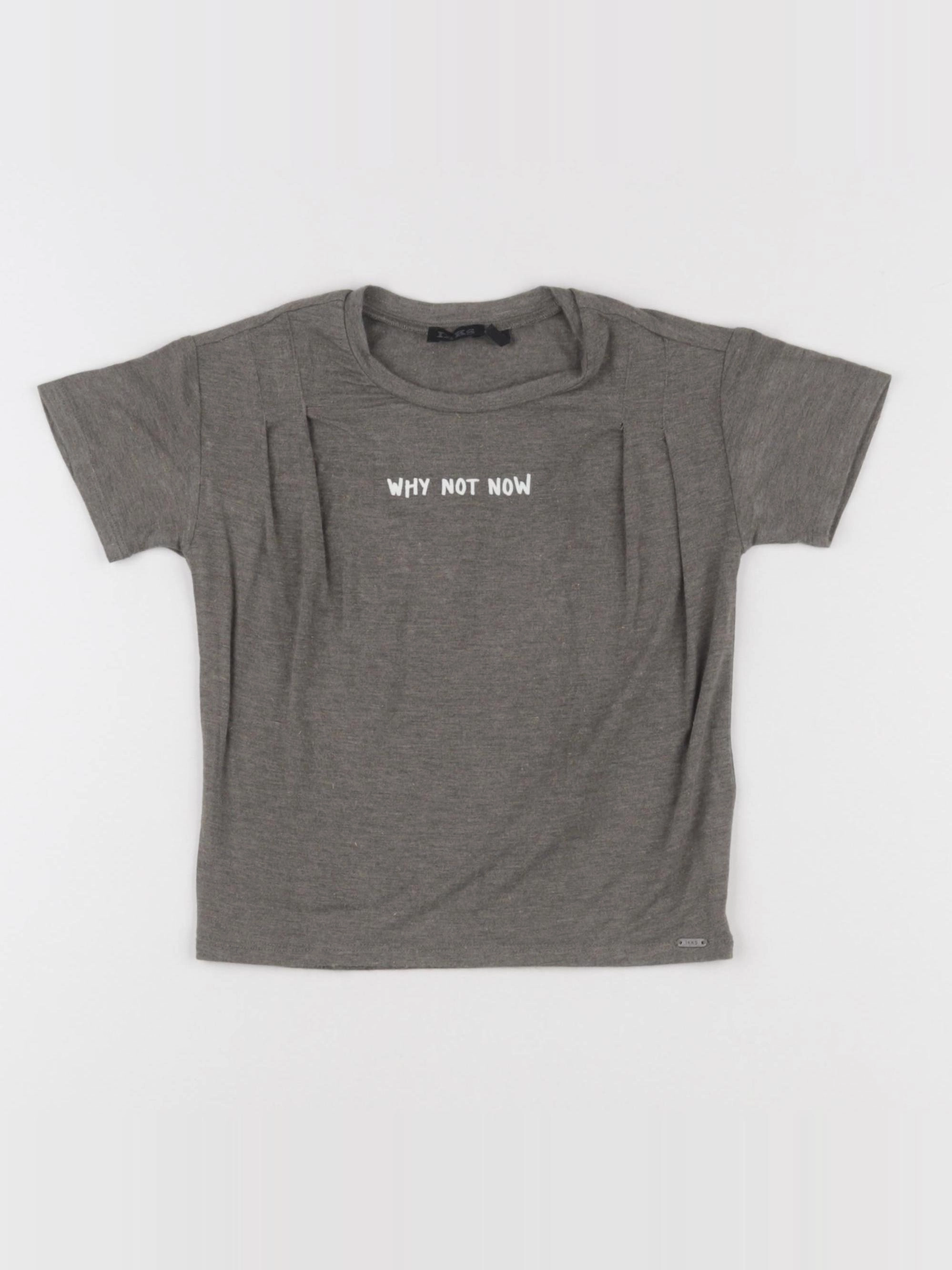 IKKS - tee-shirt vert, or - 4 ans