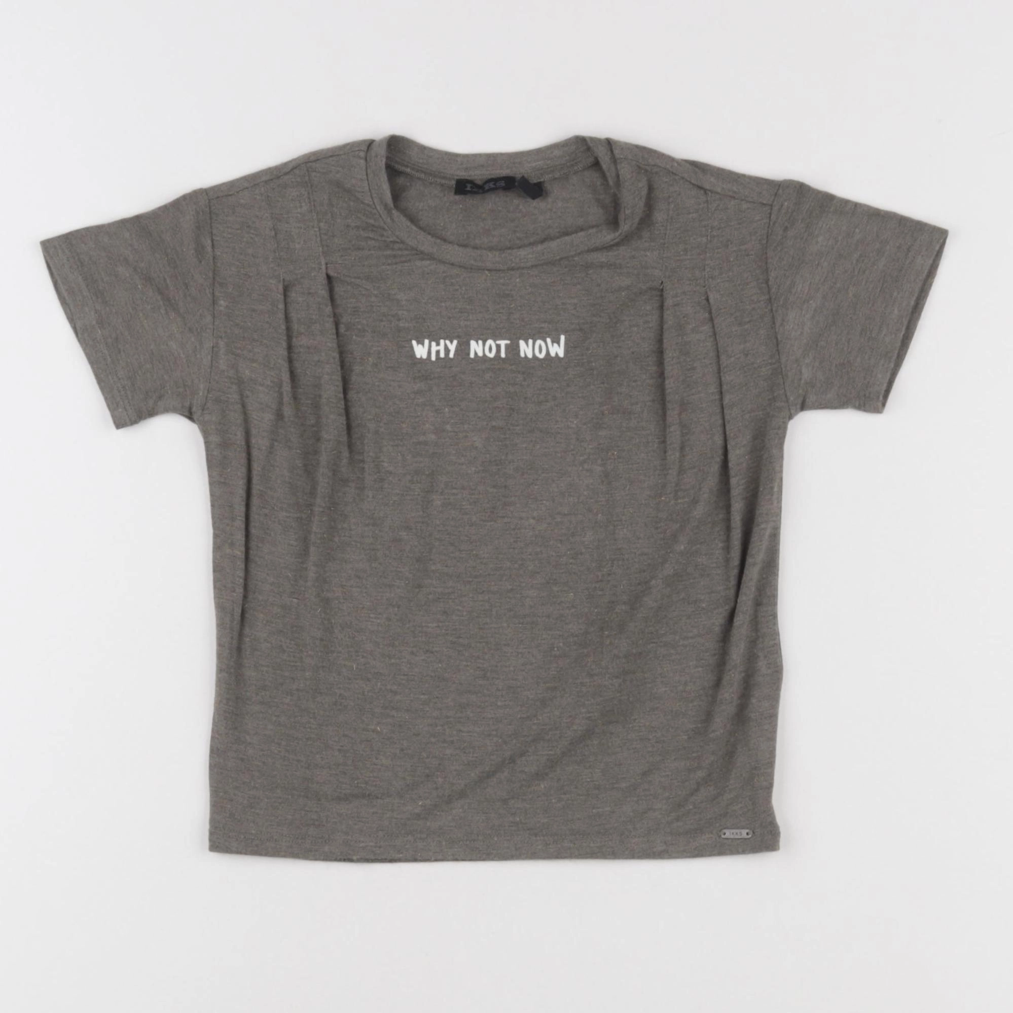 IKKS - tee-shirt vert, or - 4 ans