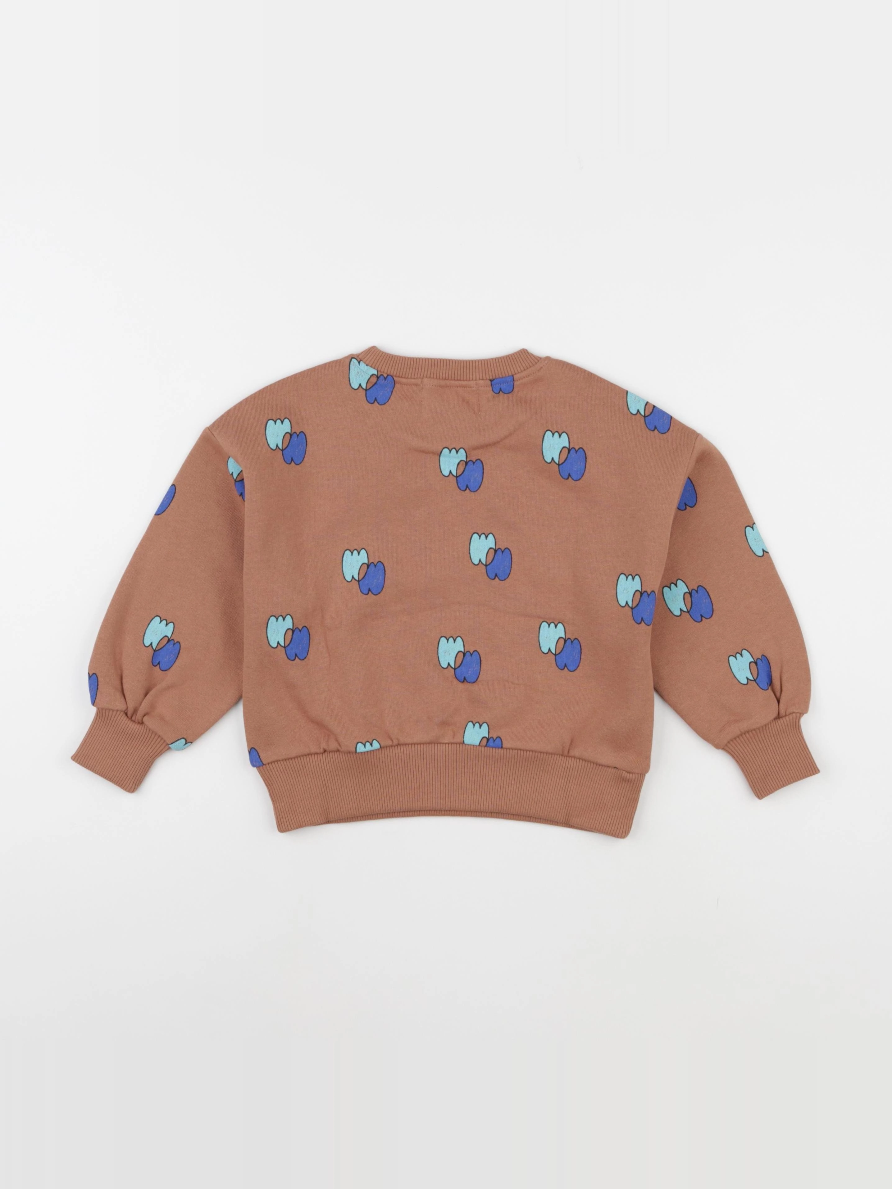 Wander & Wonder - Sweat Logo marron - 0/3 mois