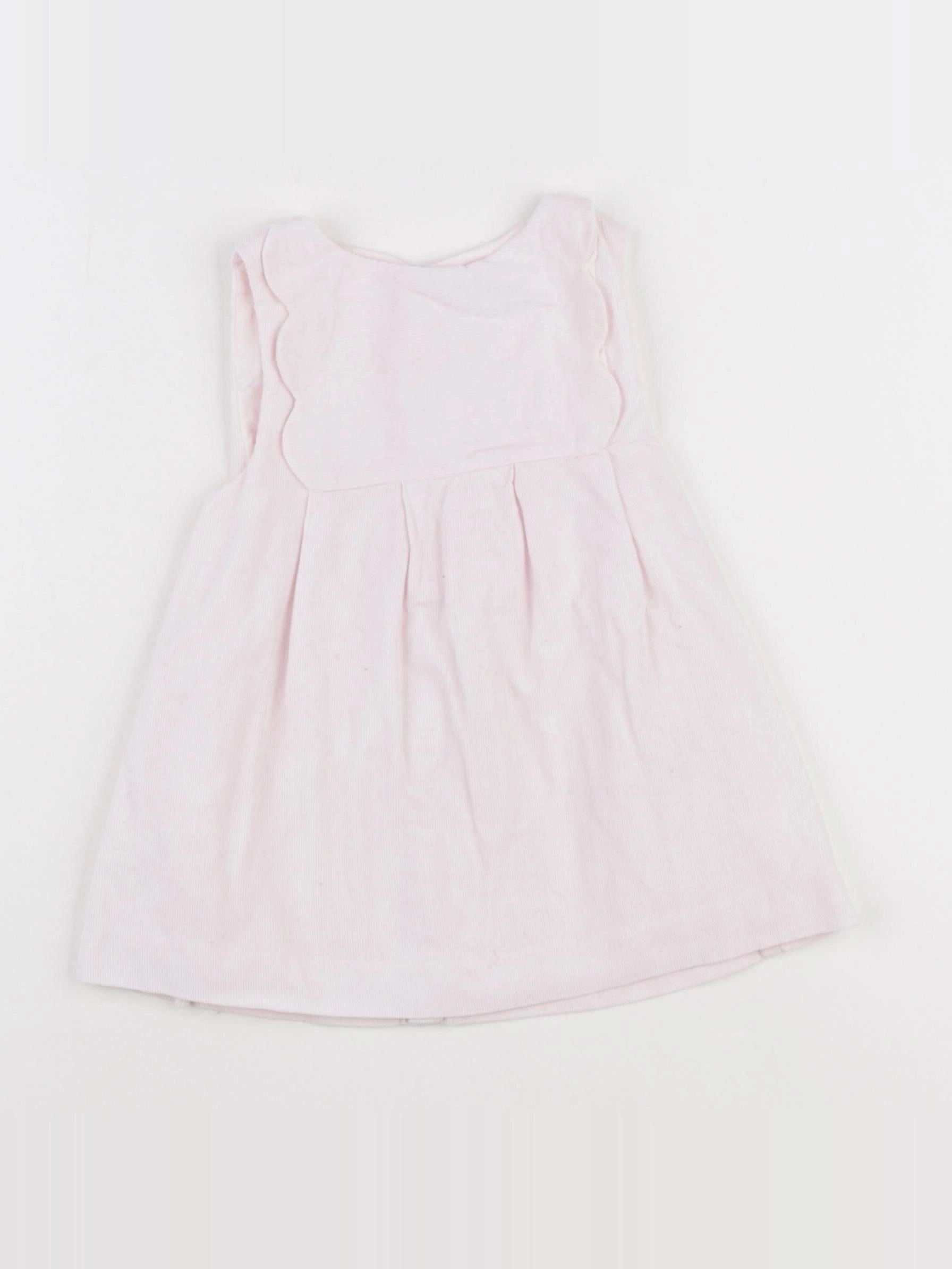 Jacadi - robe rose - 12 mois