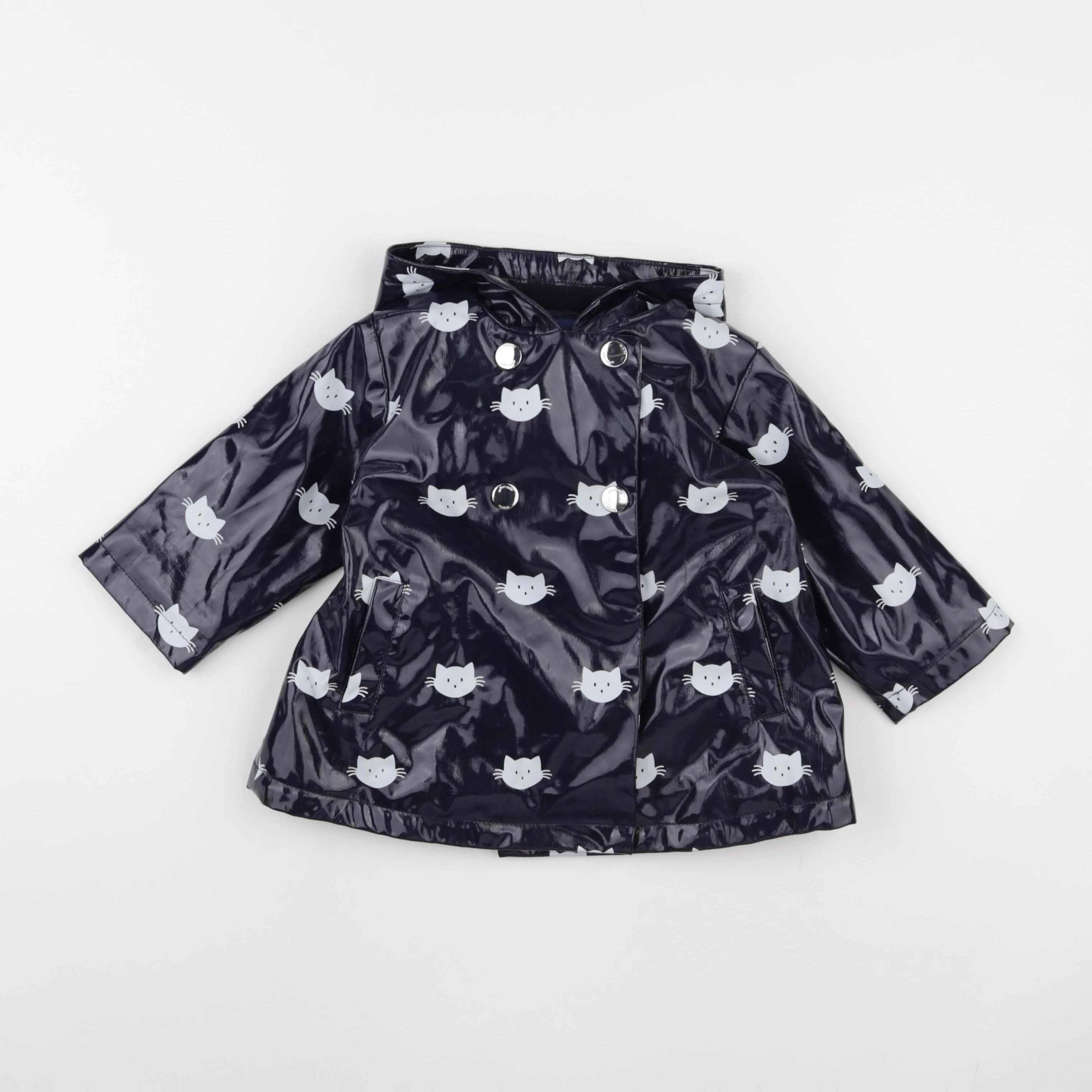 Jacadi - imperméable bleu - 18 mois