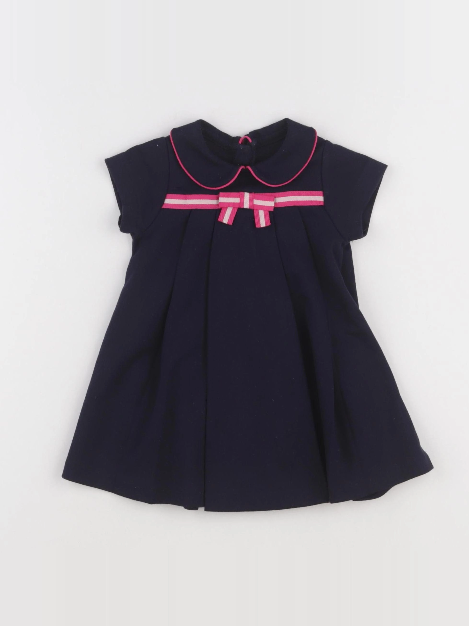 Jacadi - robe bleu - 12 mois