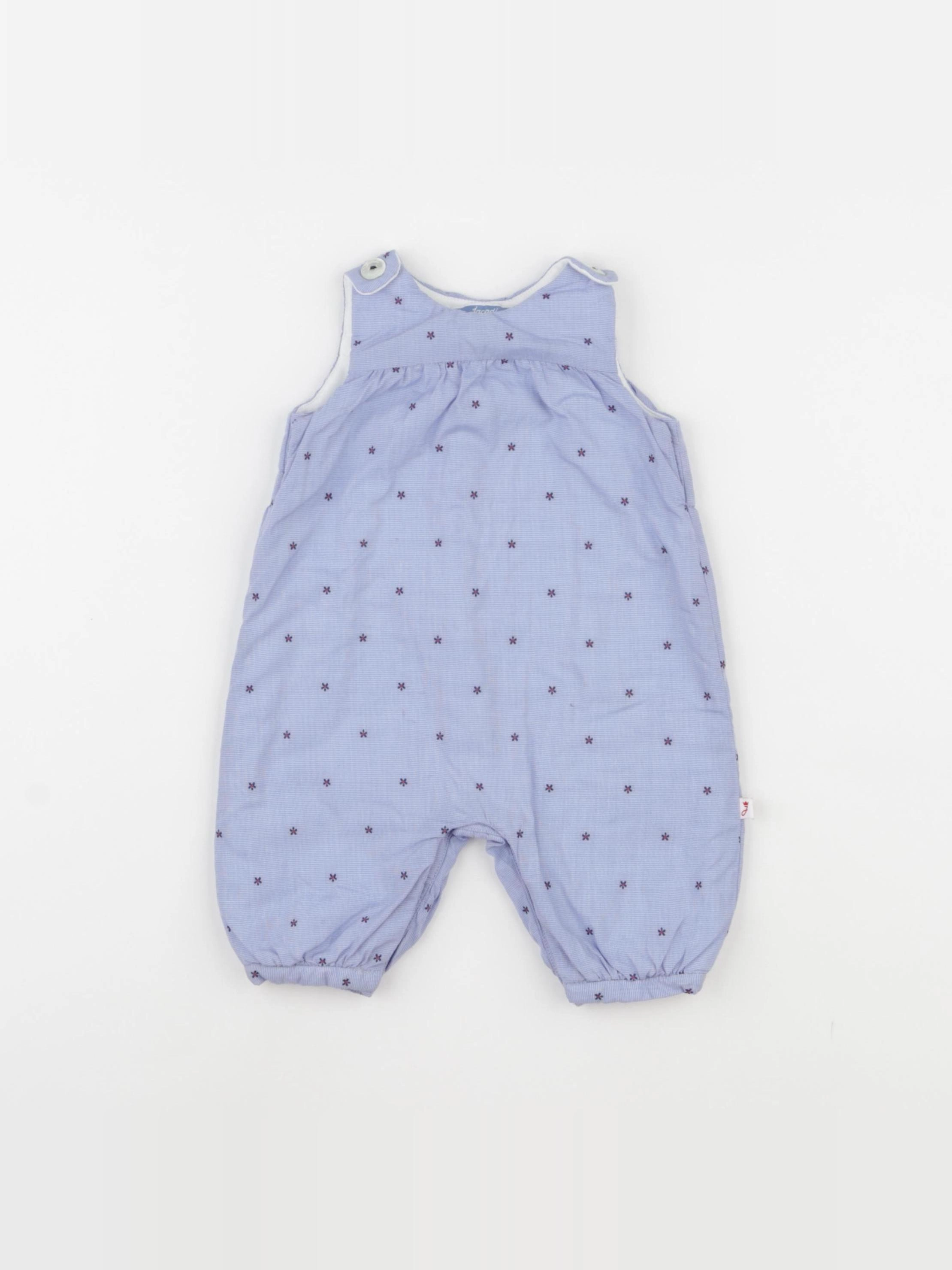 Jacadi - combinaison bleu - 1 mois