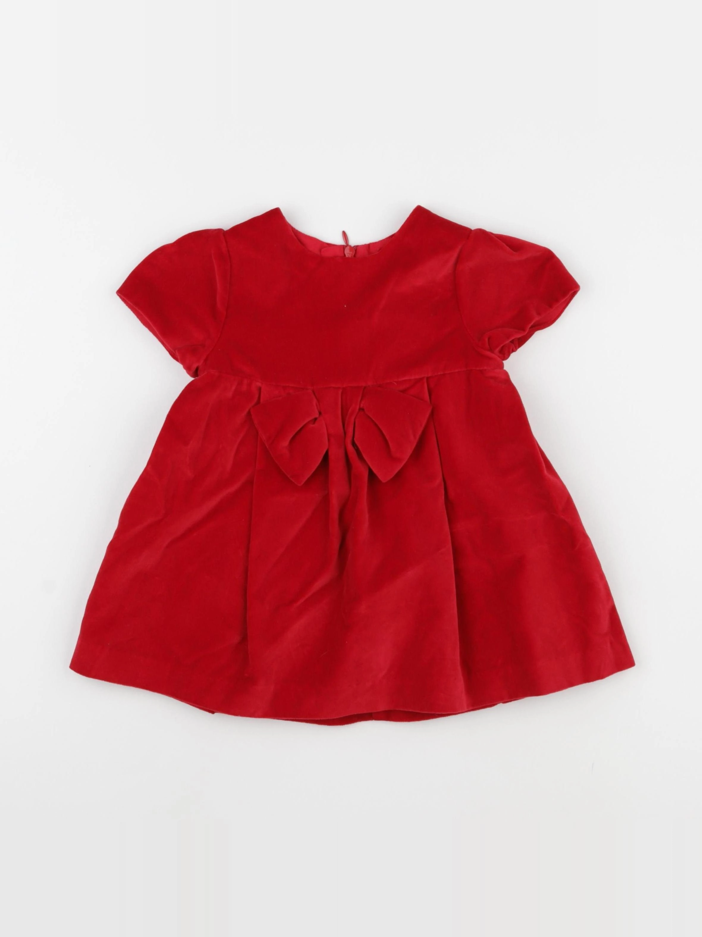 Jacadi - robe rouge - 18 mois