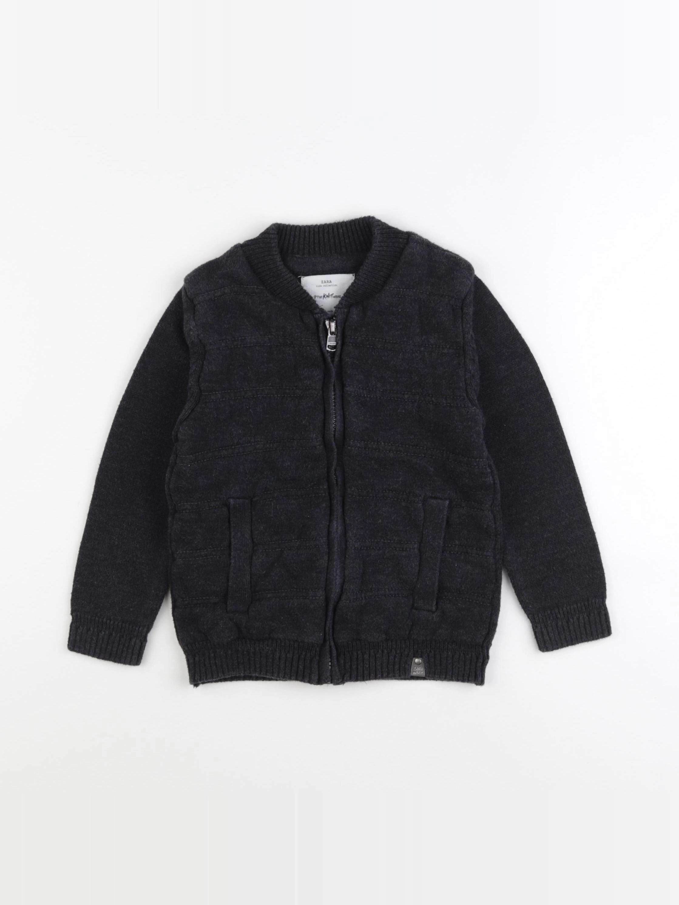 Zara - gilet gris - 5 ans