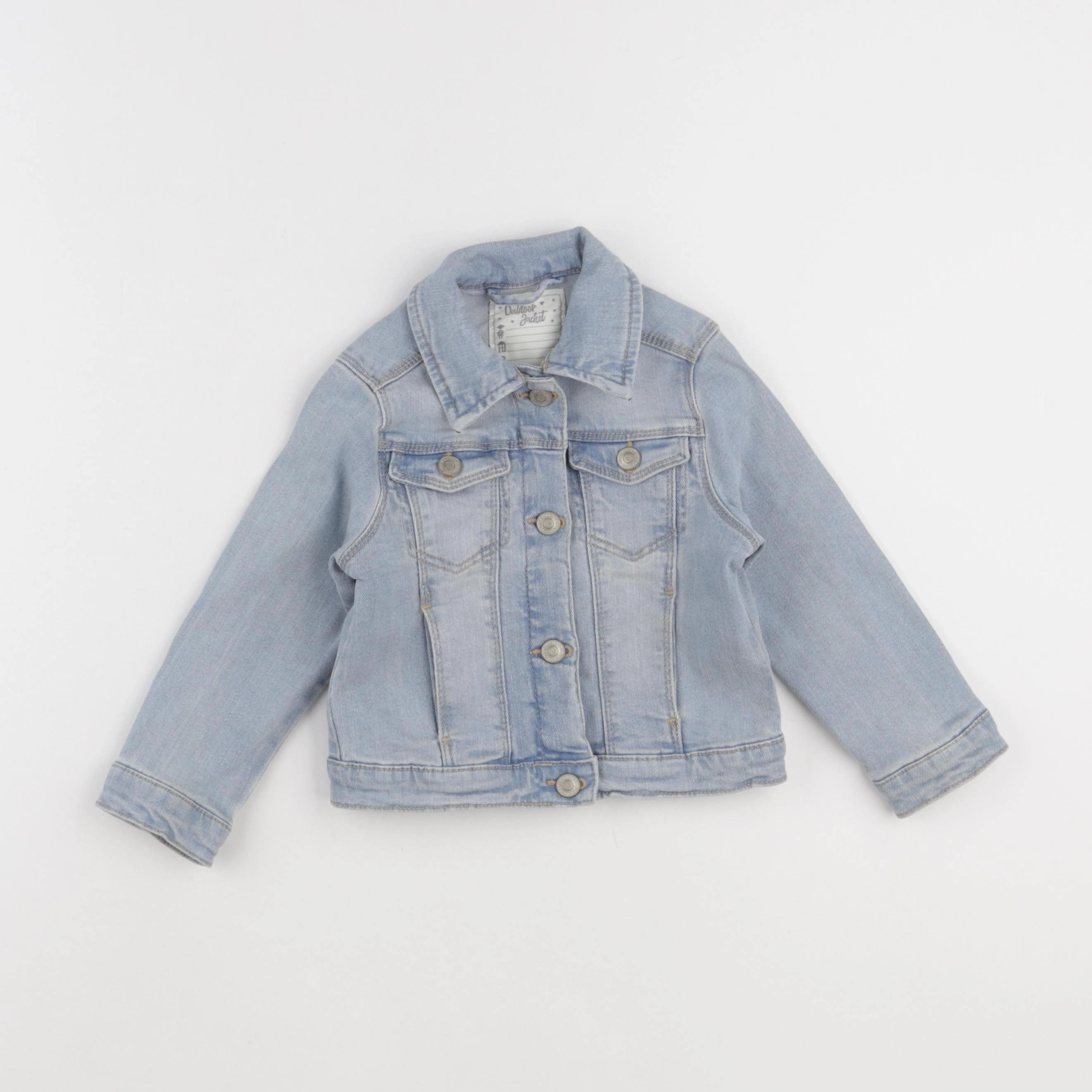 Vertbaudet - veste bleu - 3 ans