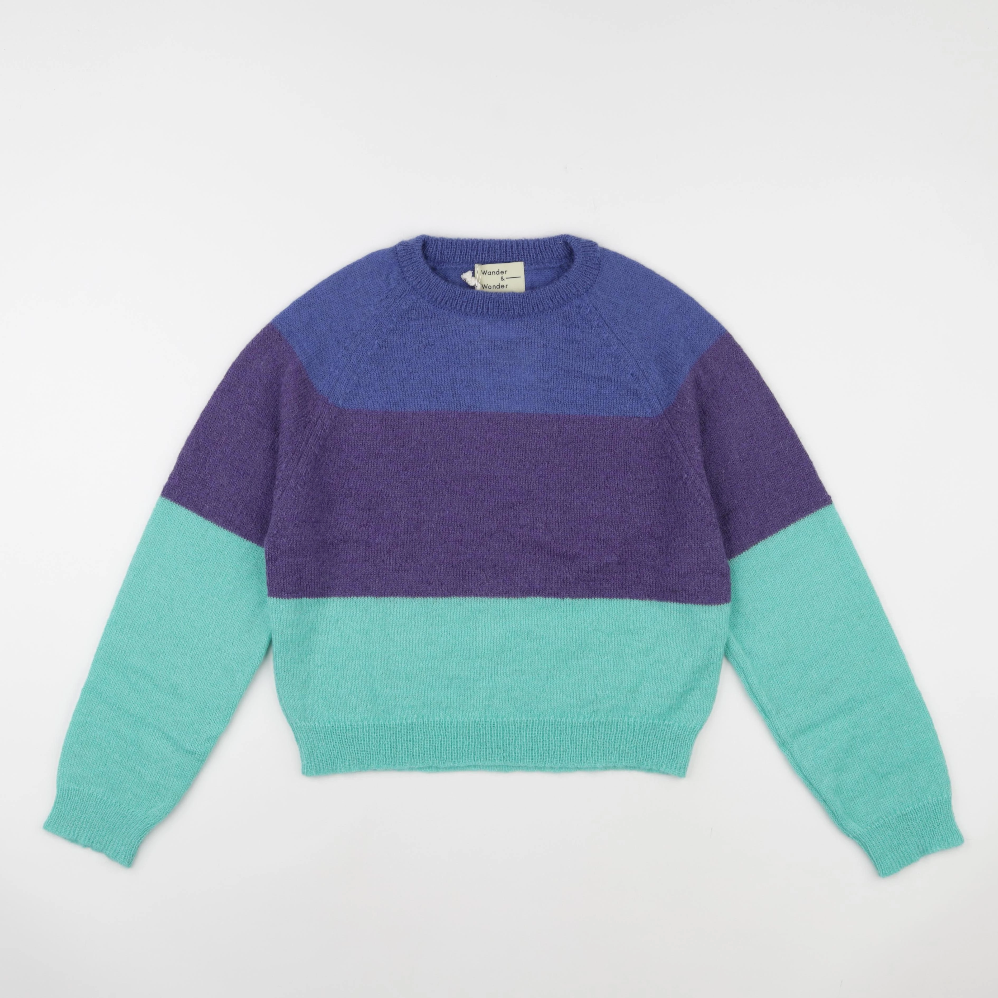 Wander & Wonder - Pull rayé violet - 11/12 ans