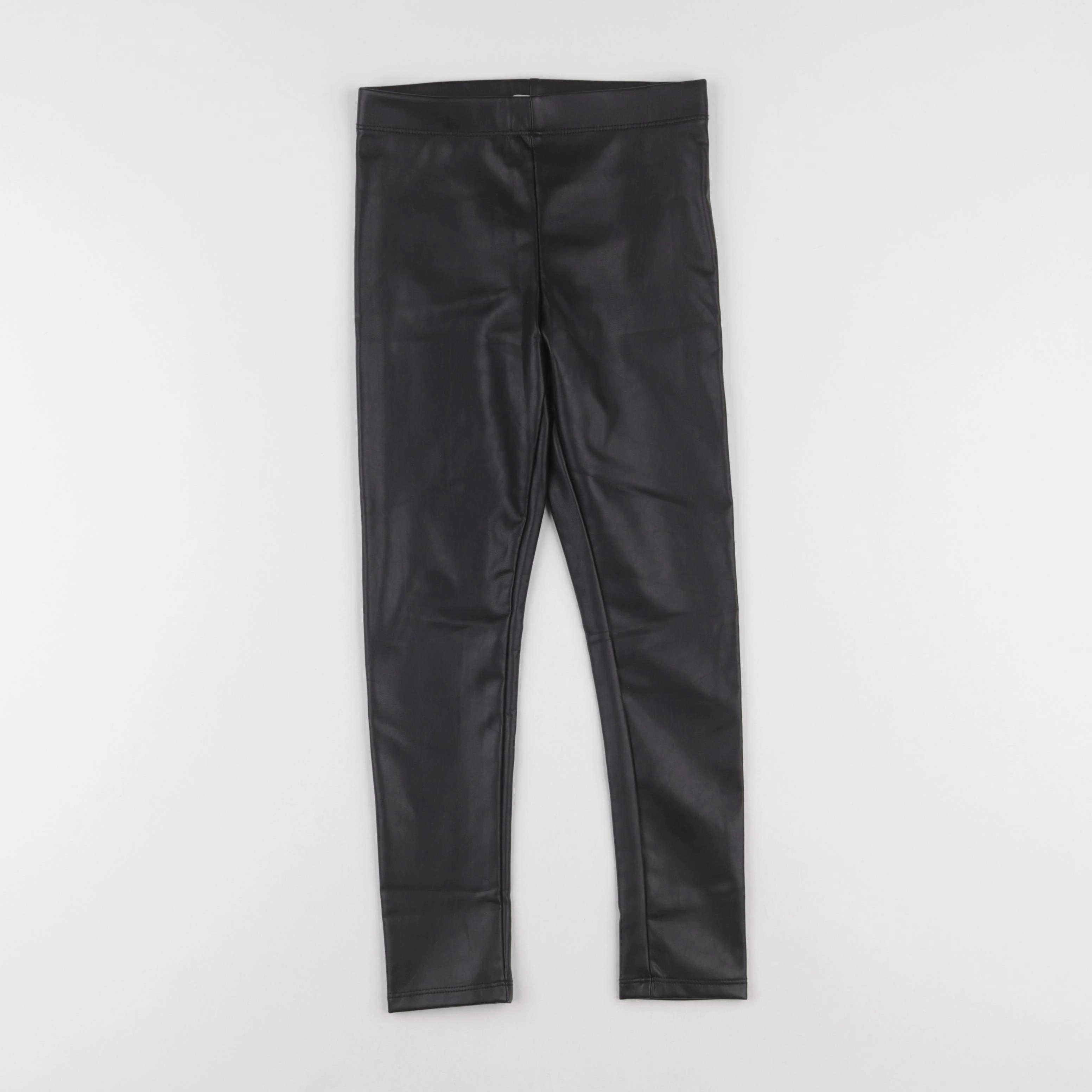 H&M - legging noir - 6/7 ans