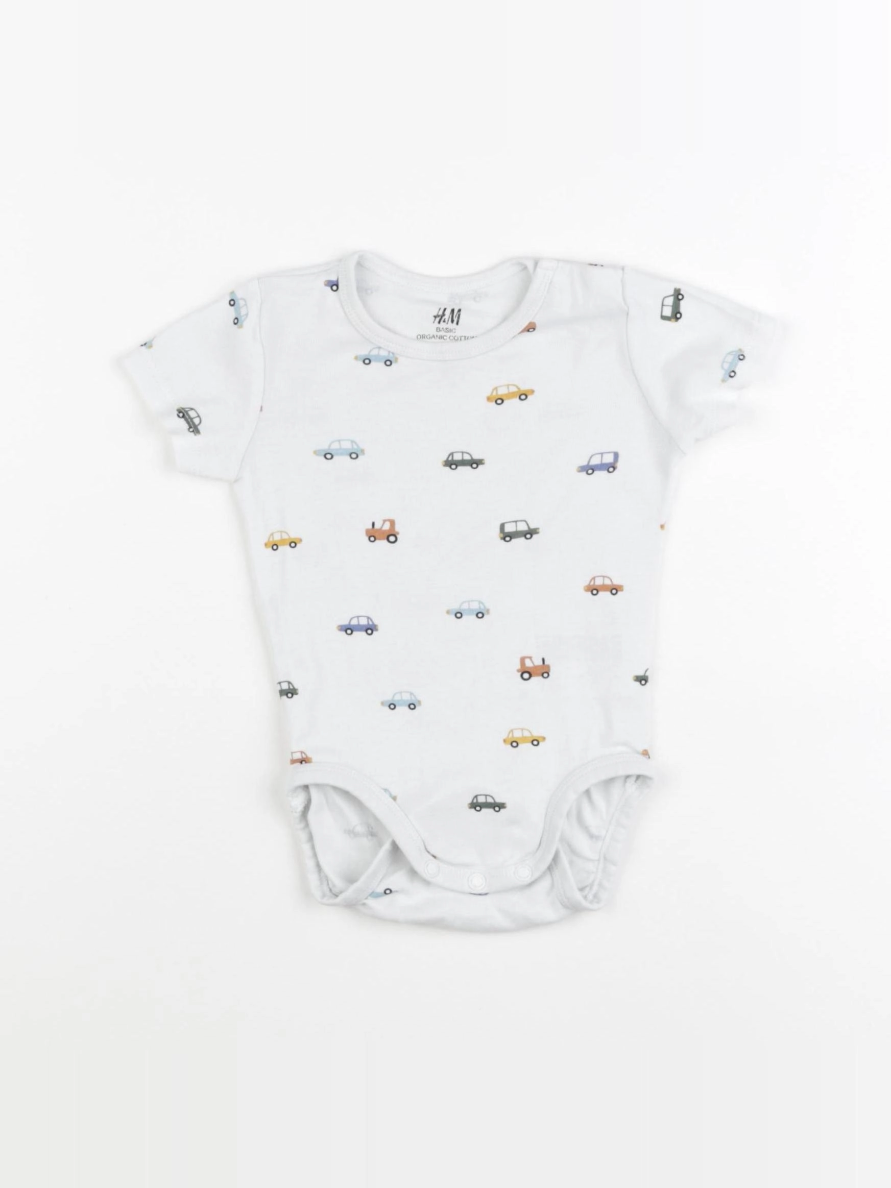 H&M - body blanc - 6/9 mois