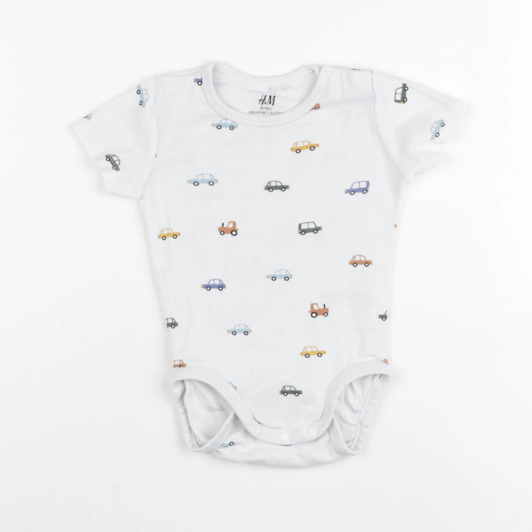 H&M - body blanc - 6/9 mois