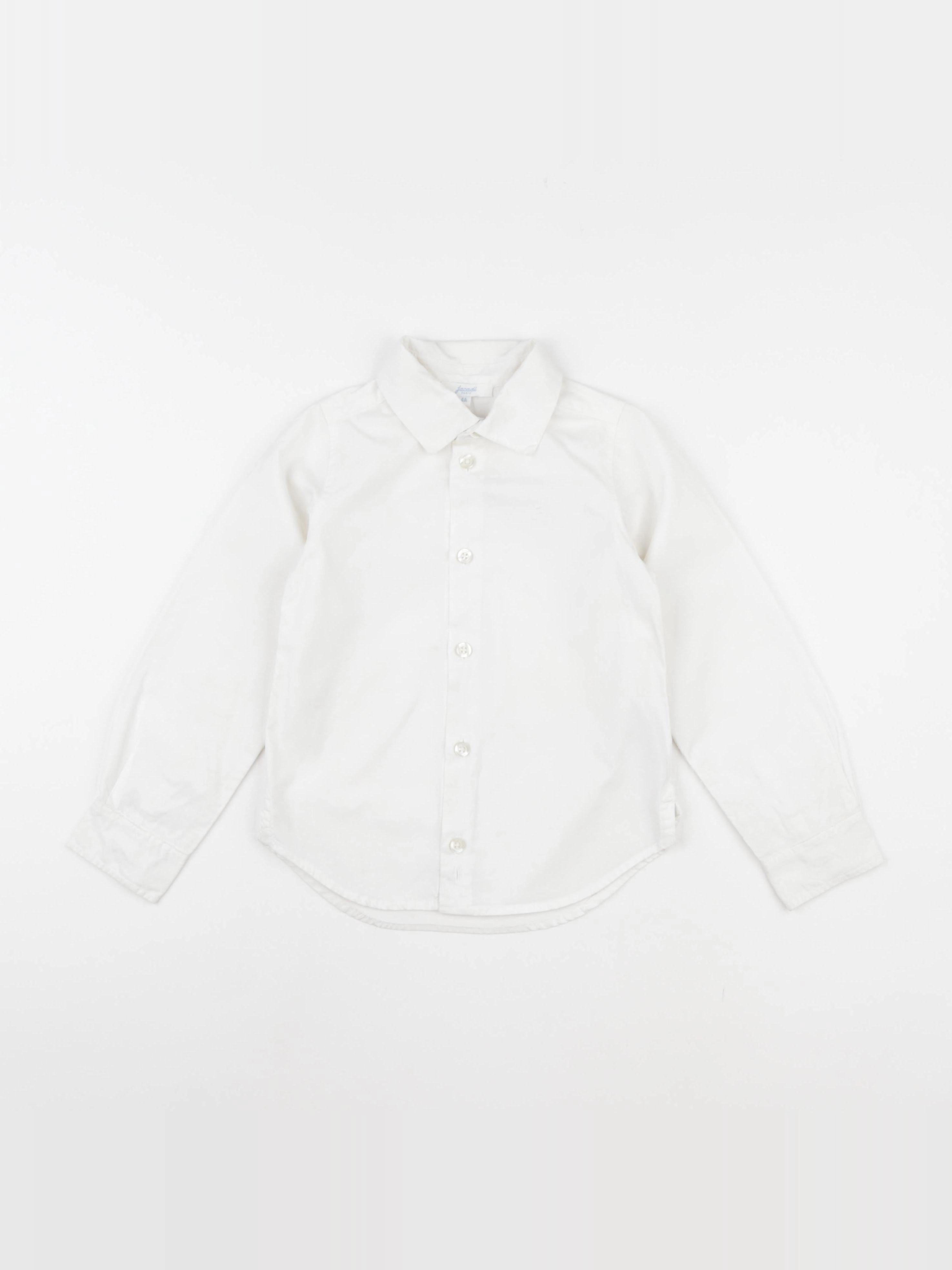 Jacadi - chemise blanc - 4 ans
